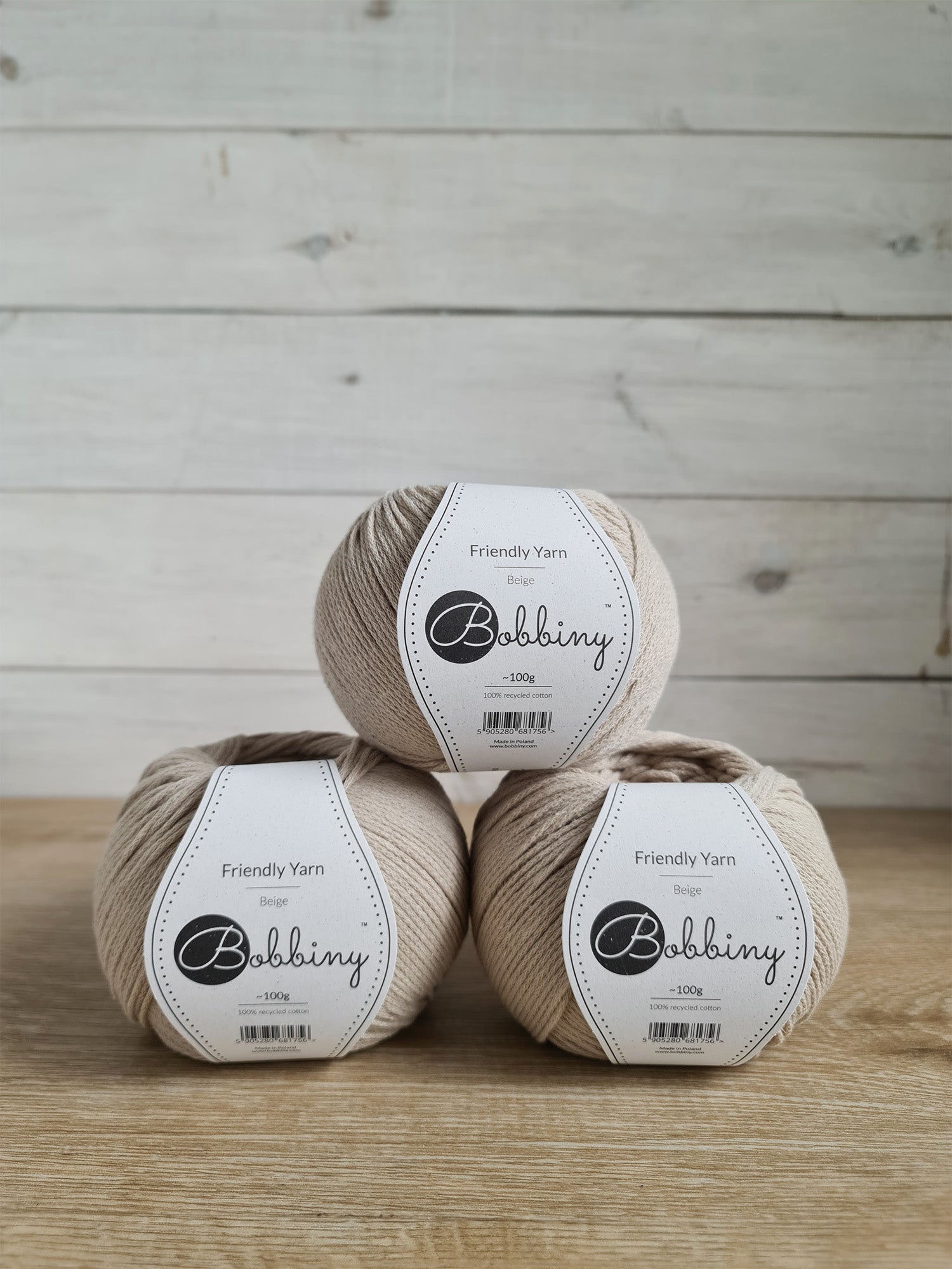 Friendly Yarn 4mm 100g - Beige