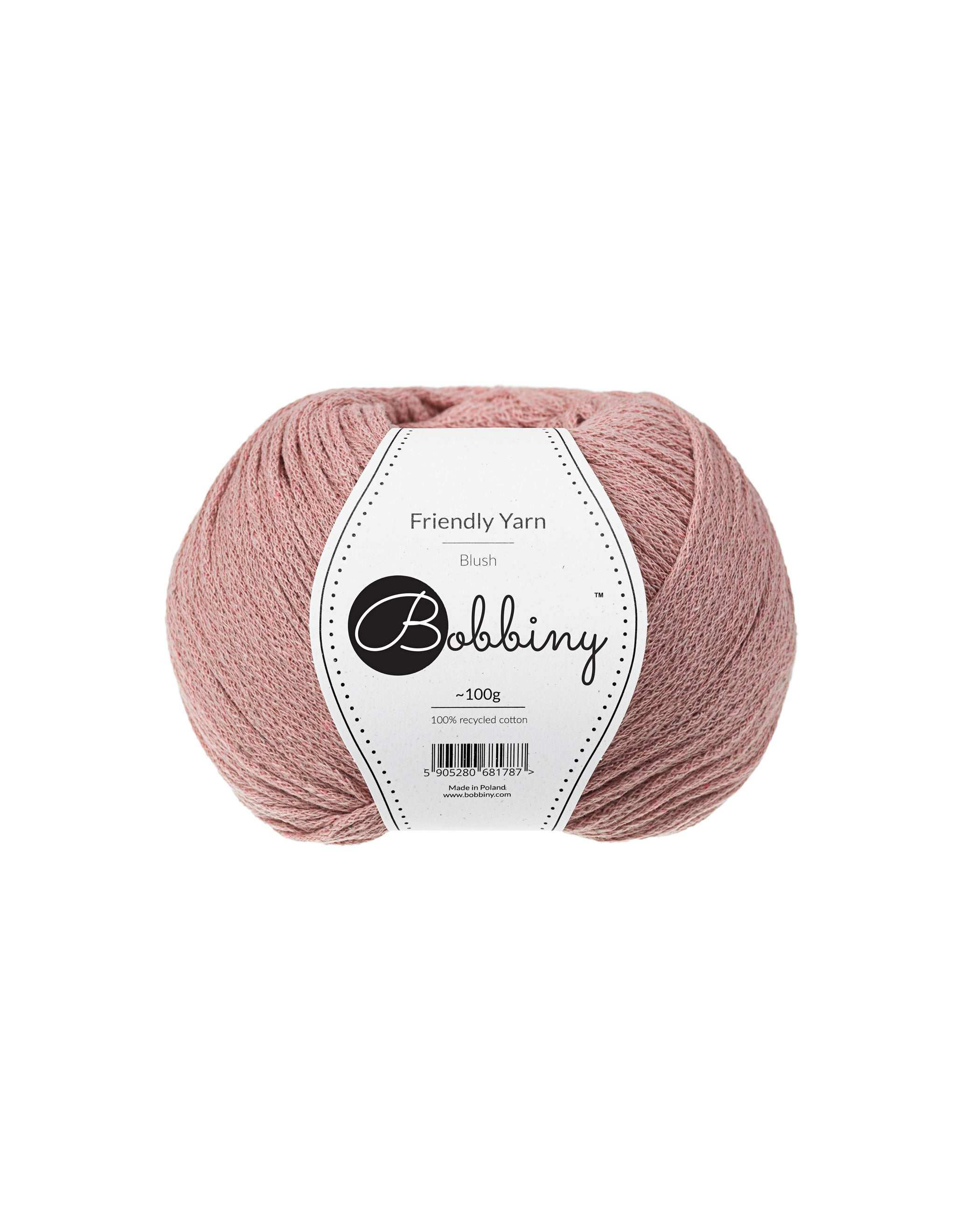 Friendly Yarn 4mm 100g - Blush