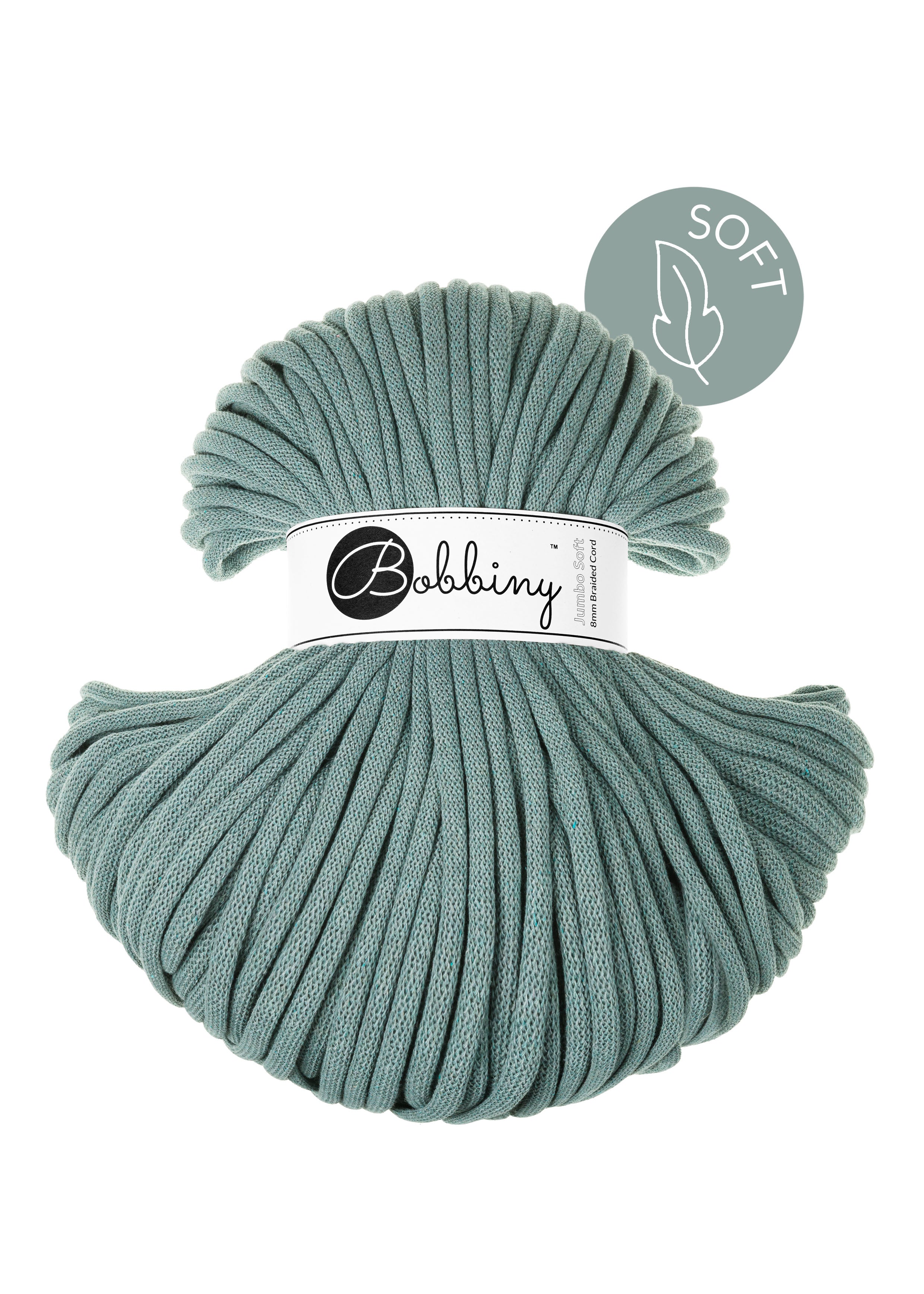 Flechtkordel Soft 8mm 100m - Laurel