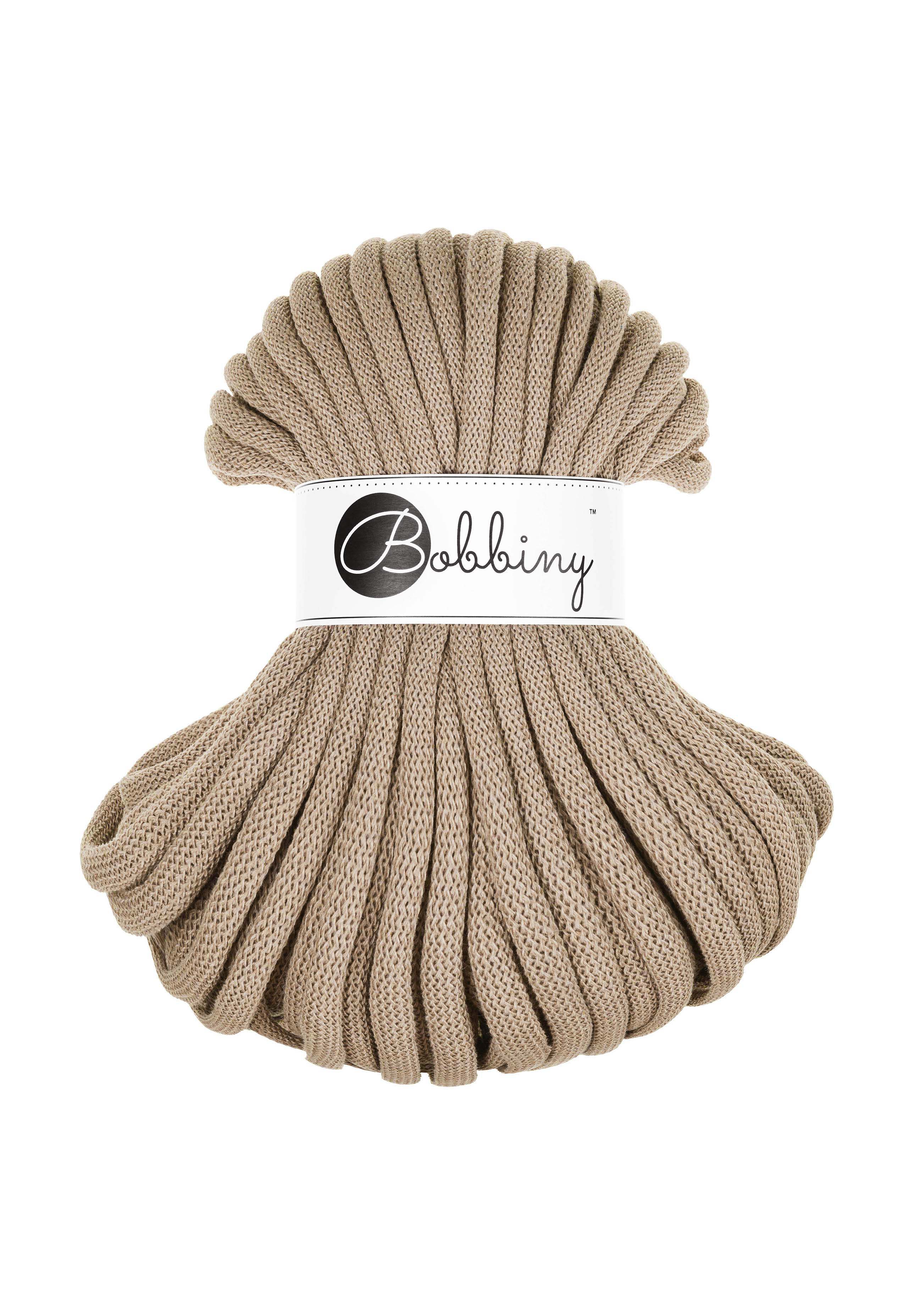 Flechtkordel Soft 9mm 30m - Sand