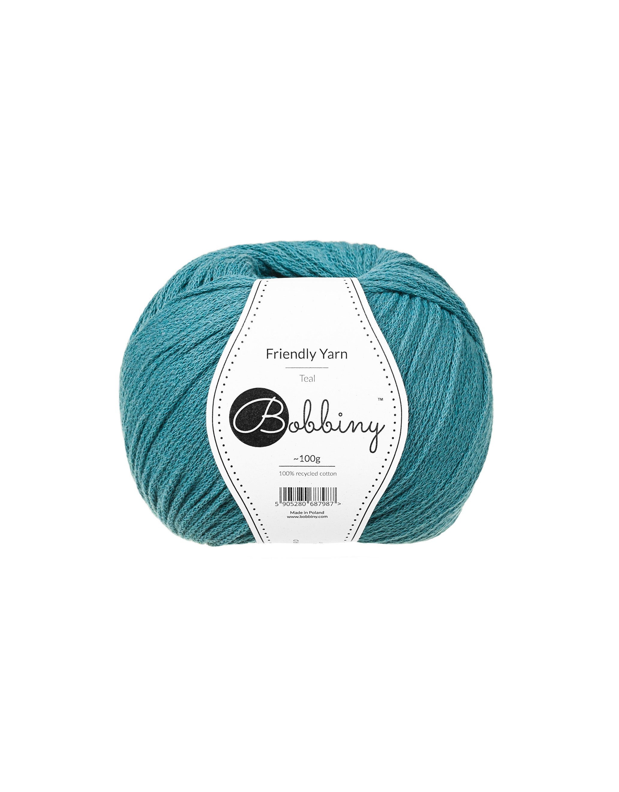 Friendly Yarn 4mm 100g - Teal
