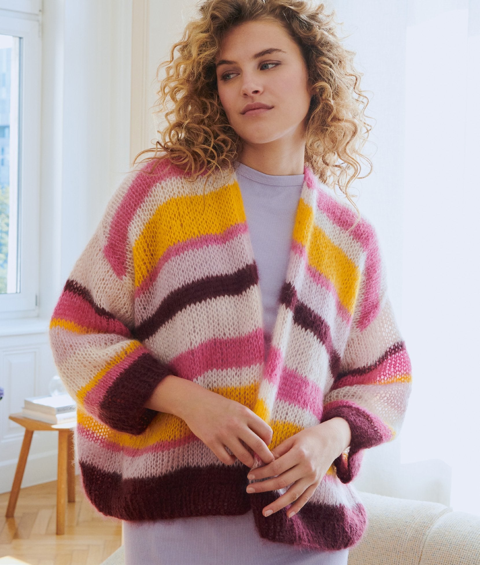 CARDIGAN · SILKHAIR