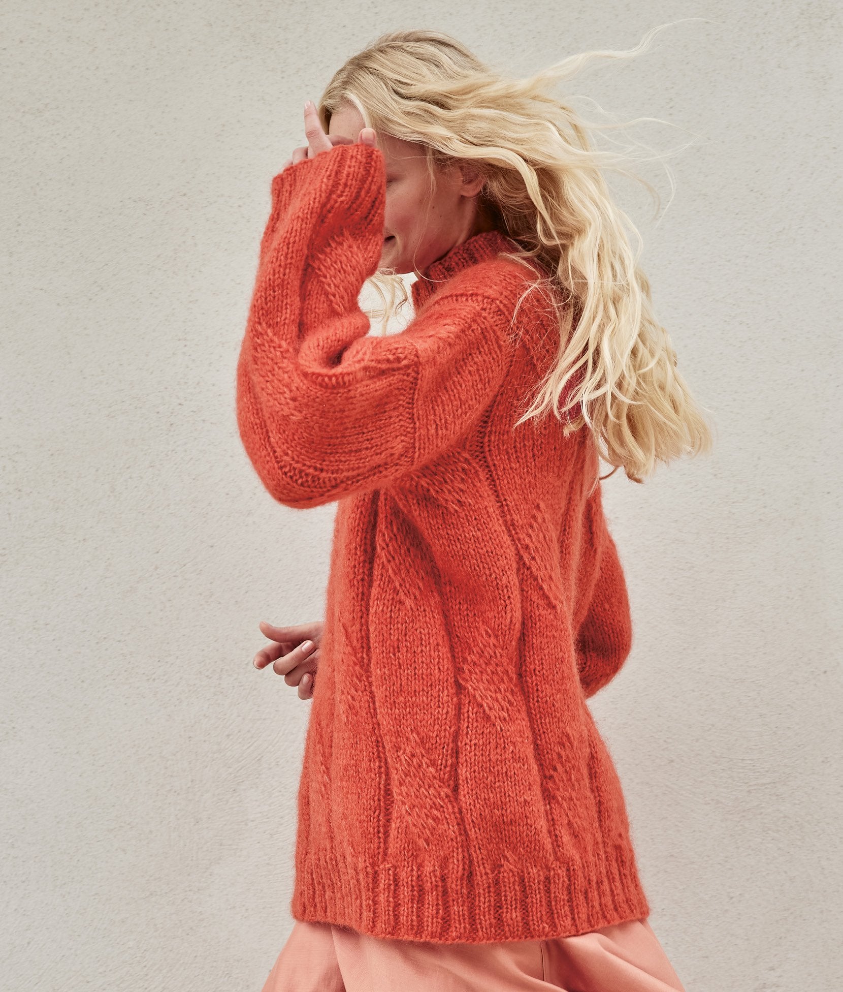 OVERSIZED PULLOVER · MOHAIR DI GIO