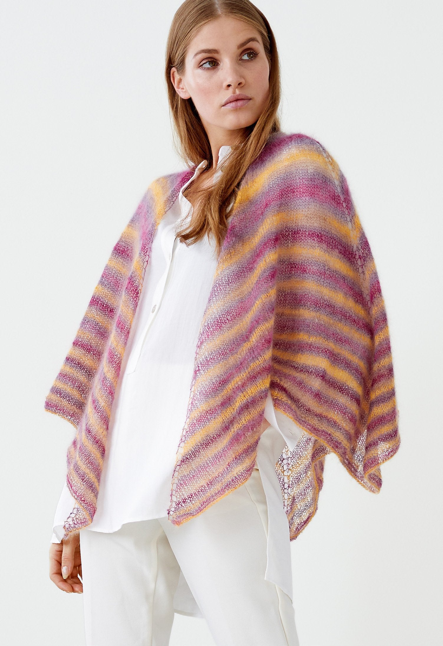DREIECKSTUCH · SILKHAIR HAZE PRINT