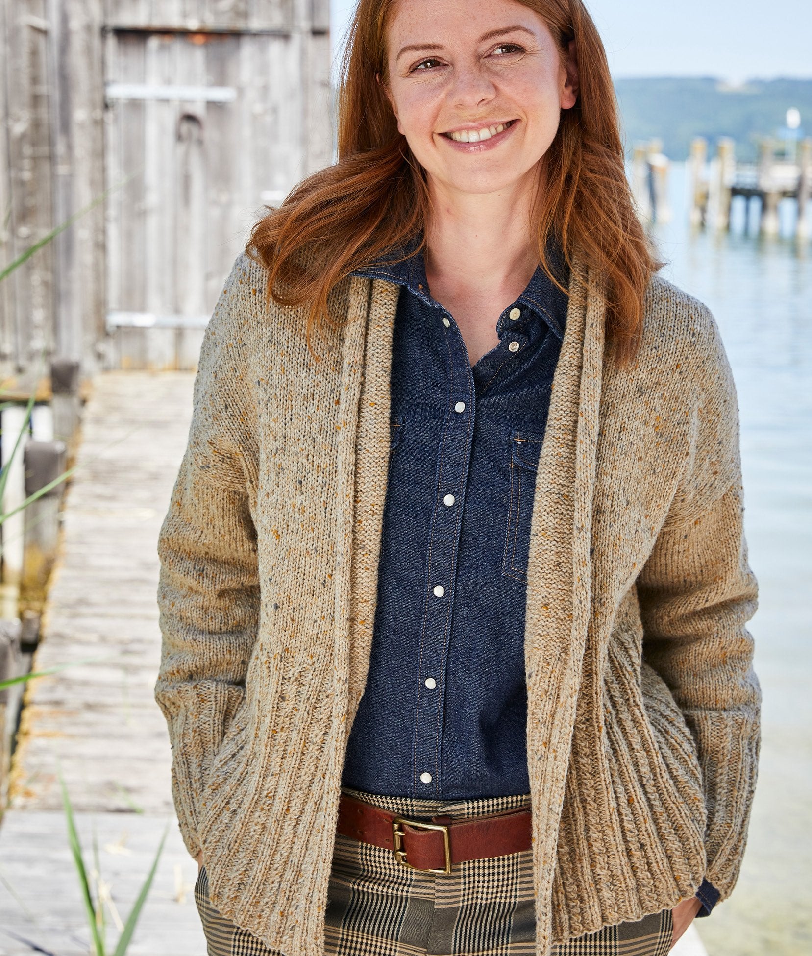 STRICKJACKE · LANDLUST SOFT TWEED 180