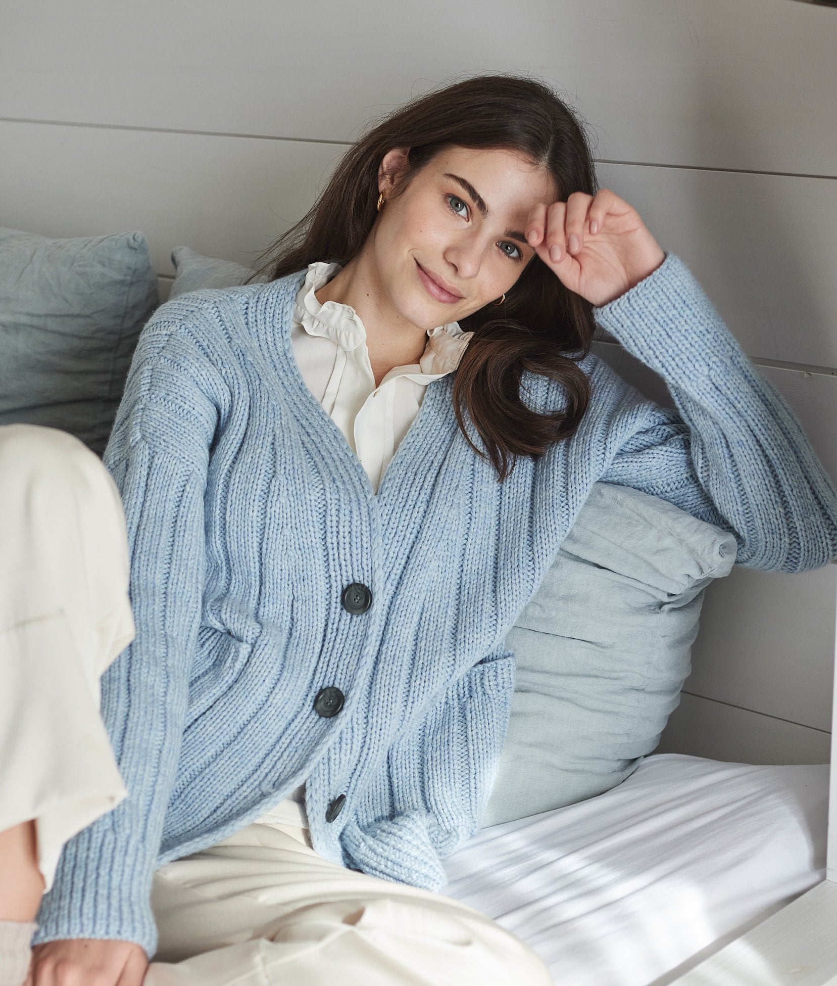 RIPPENSTRICKJACKE · COOL MERINO BIG