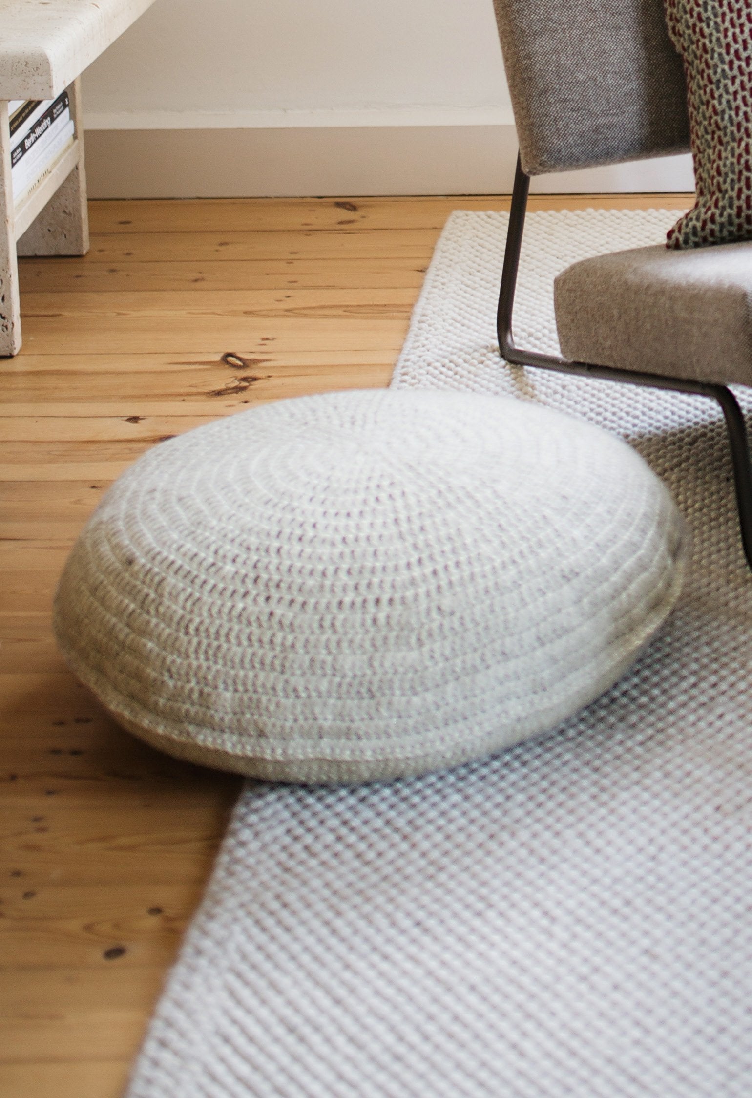 HÄKEL-POUF · LANDLUST WINTERWOLLE