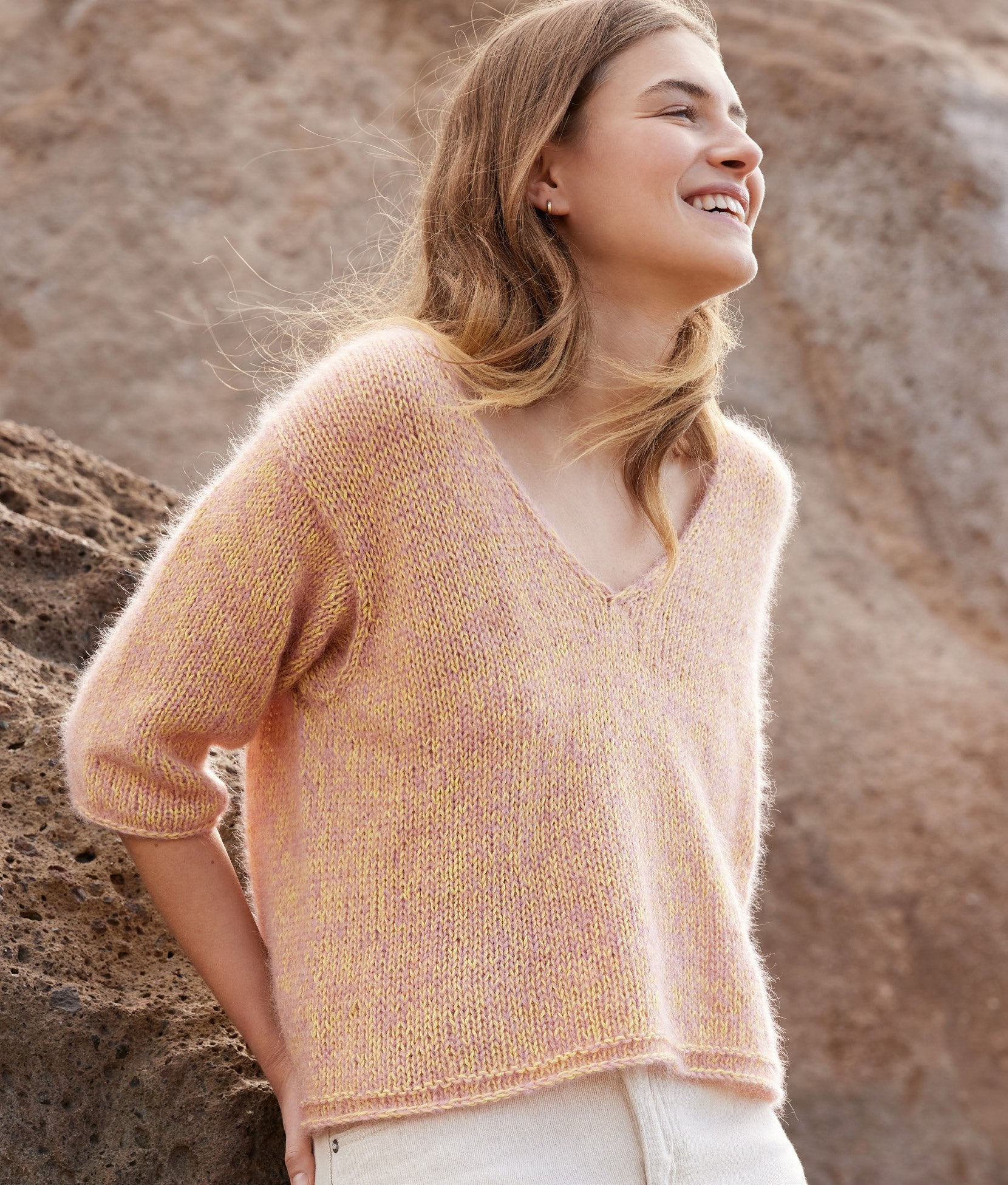 V-Pullover · Summer Cashmere & Silkhair