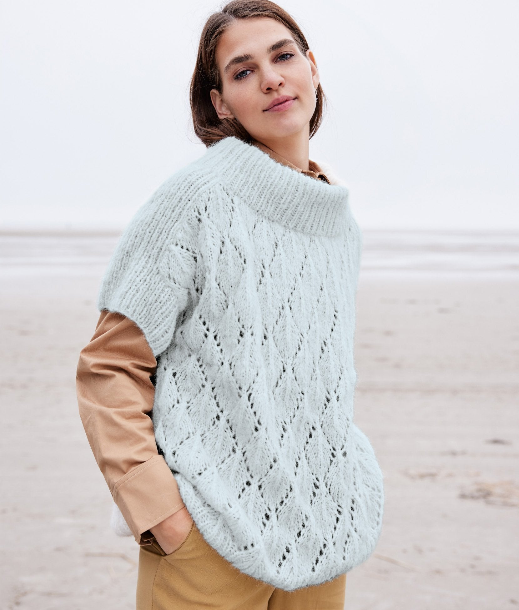 Kurzarm-Pullover · Alpaca Air