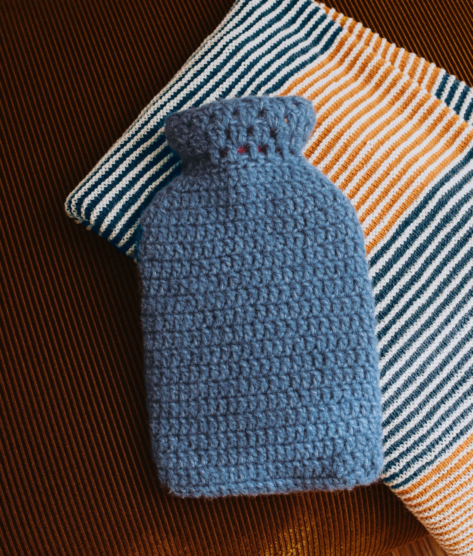 Wärmflaschenbezug · Ecopuno Chunky