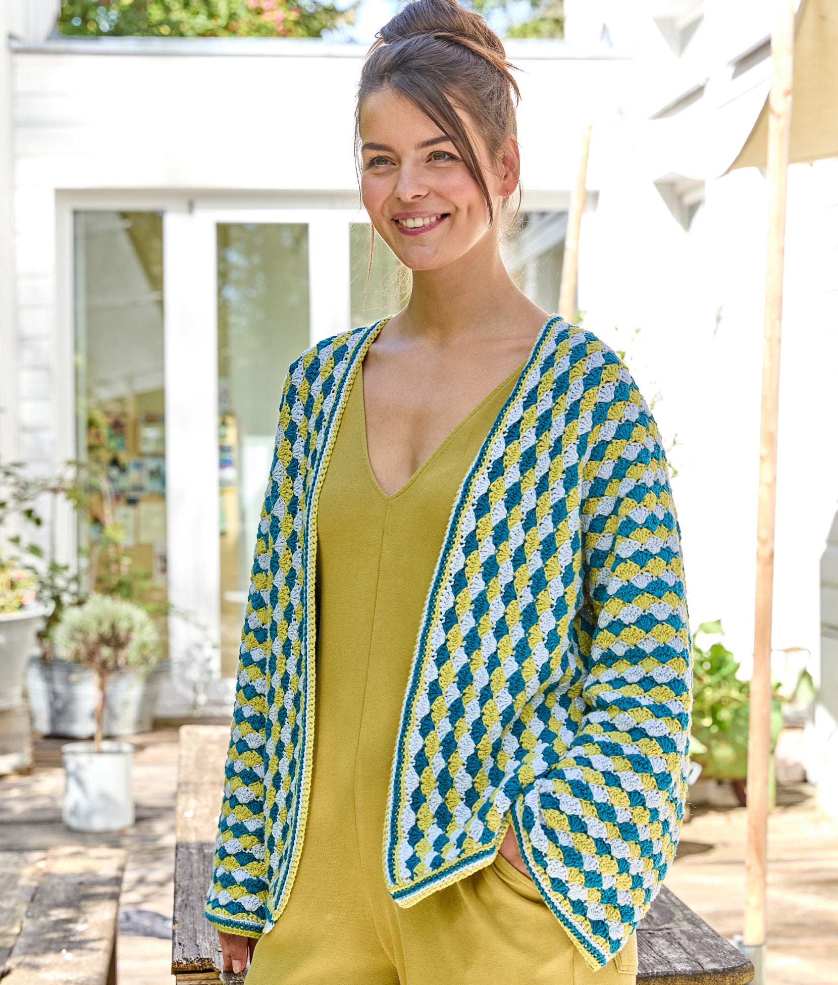 HÄKELJACKE · LANDLUST BAUMWOLLE
