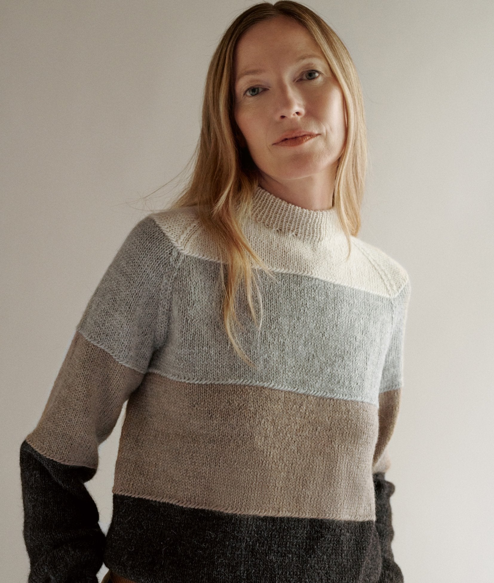 Raglanpullover · Natural Alpaca Classico