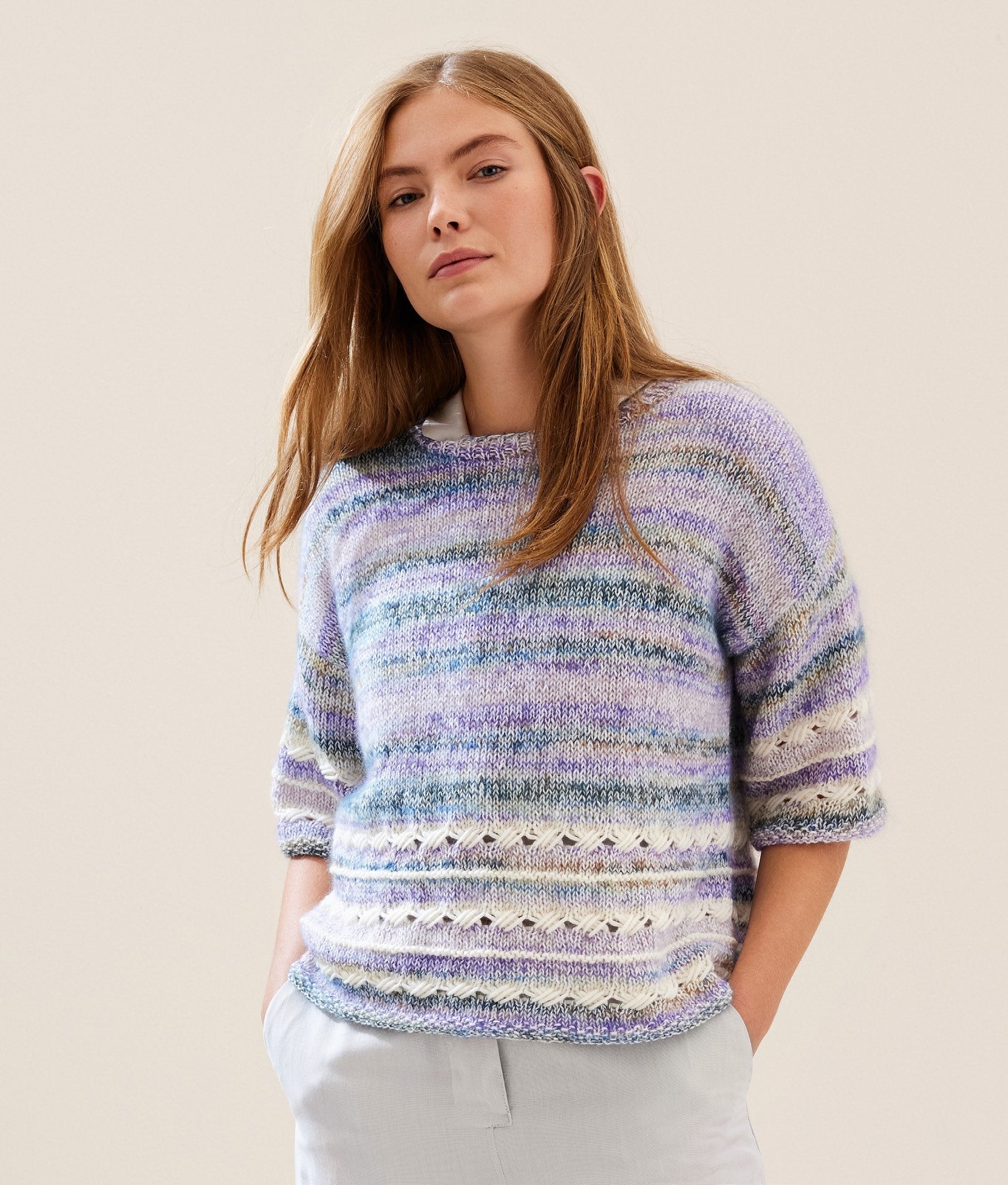 Pullover · Ecopuno, Cottonhair & Summer Softness