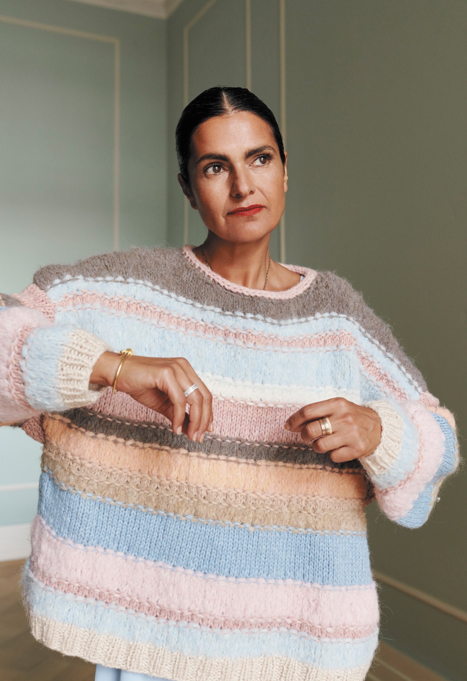PULLOVER · LALA BERLIN LOVELY COTTON & LALA BERLIN FURRY