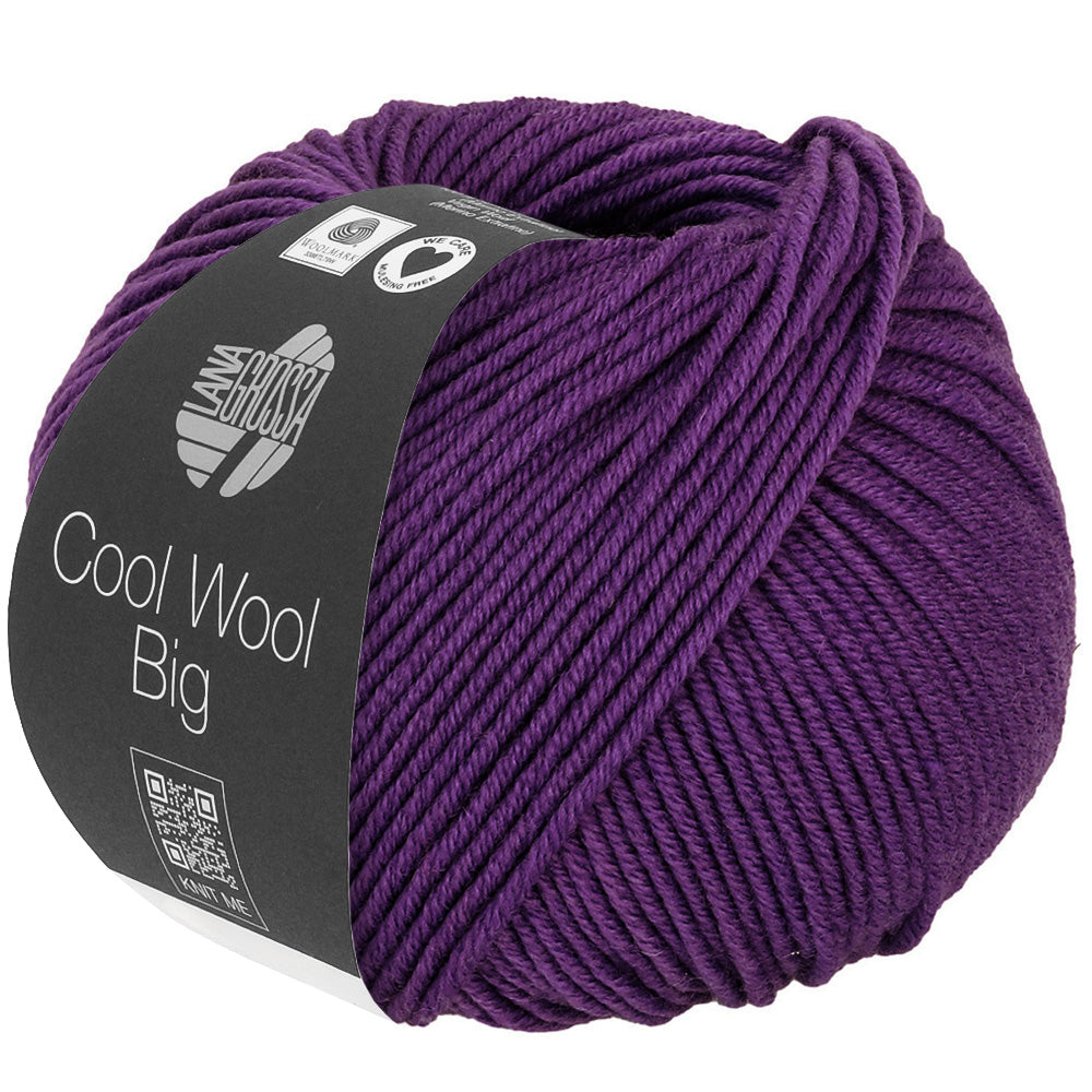 COOL WOOL BIG - Dunkelviolett