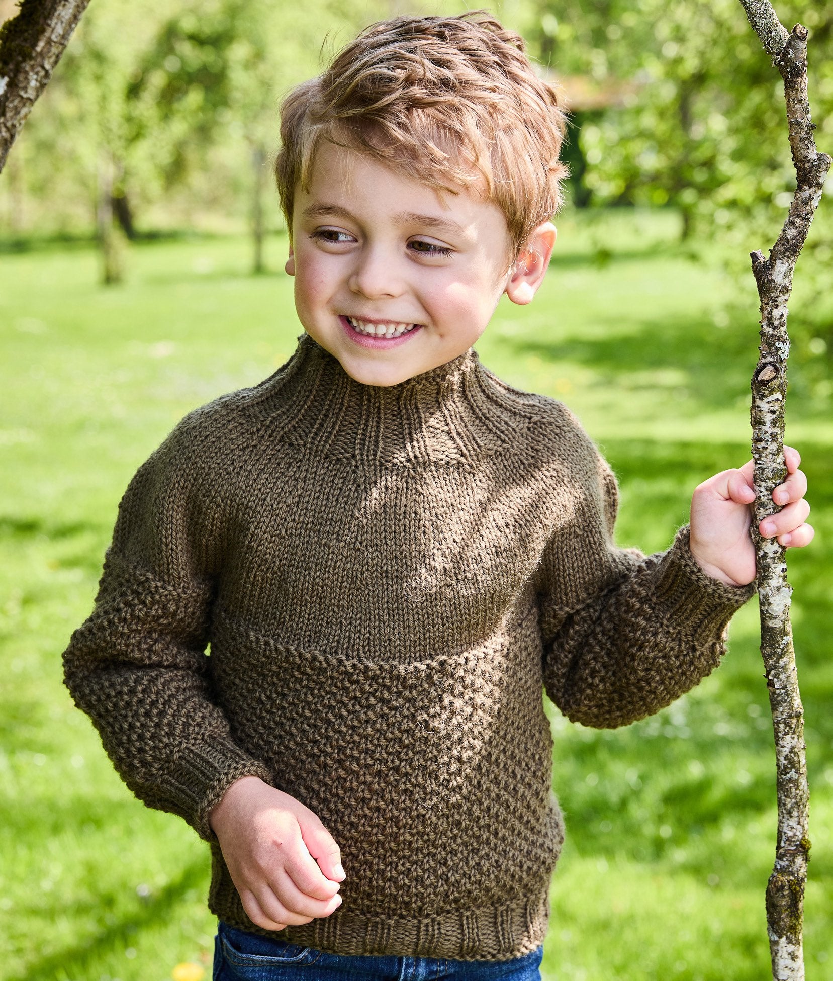 Kinderpullover · Landlust Naturwolle