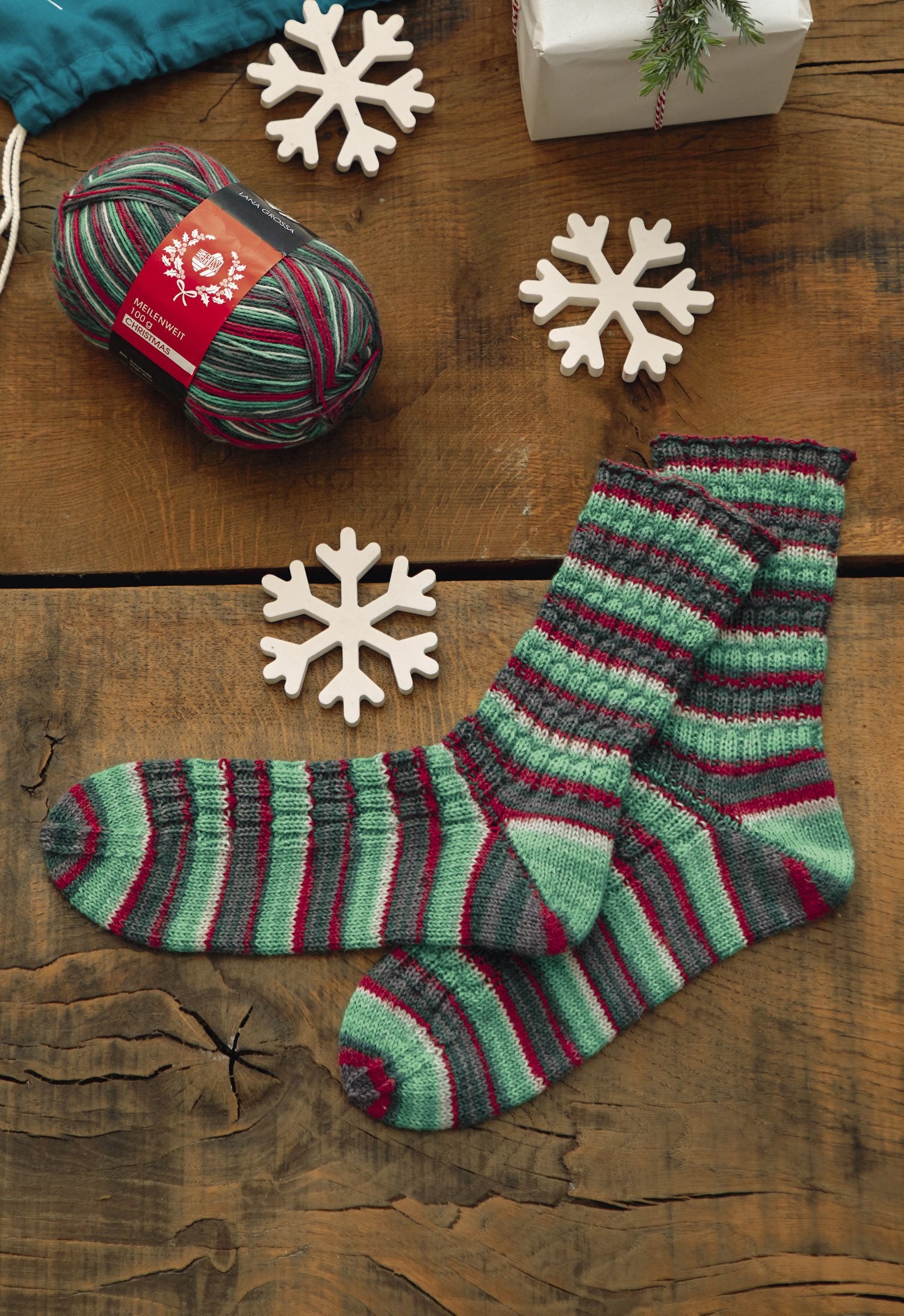 SOCKEN · MEILENWEIT 100 CHRISTMAS