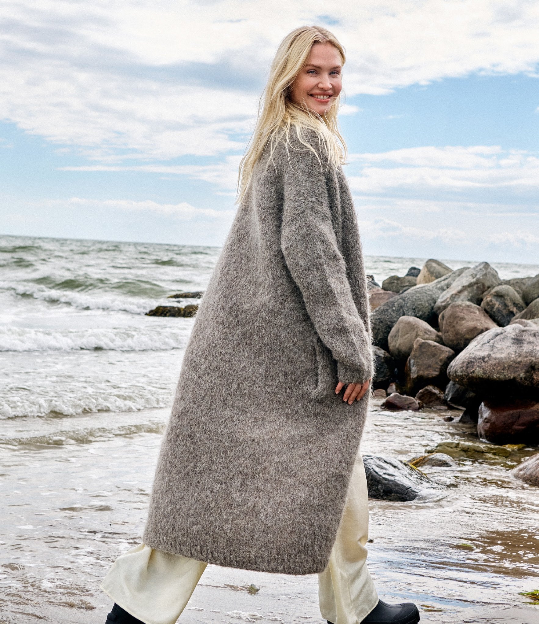 Mantel · Natural Alpaca Lungo