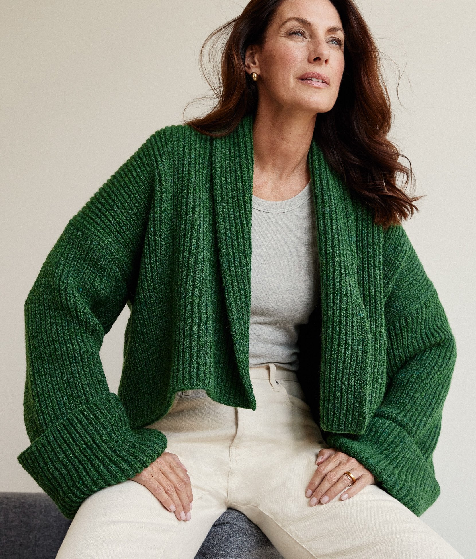 CARDIGAN · ALTA MODA ALPACA