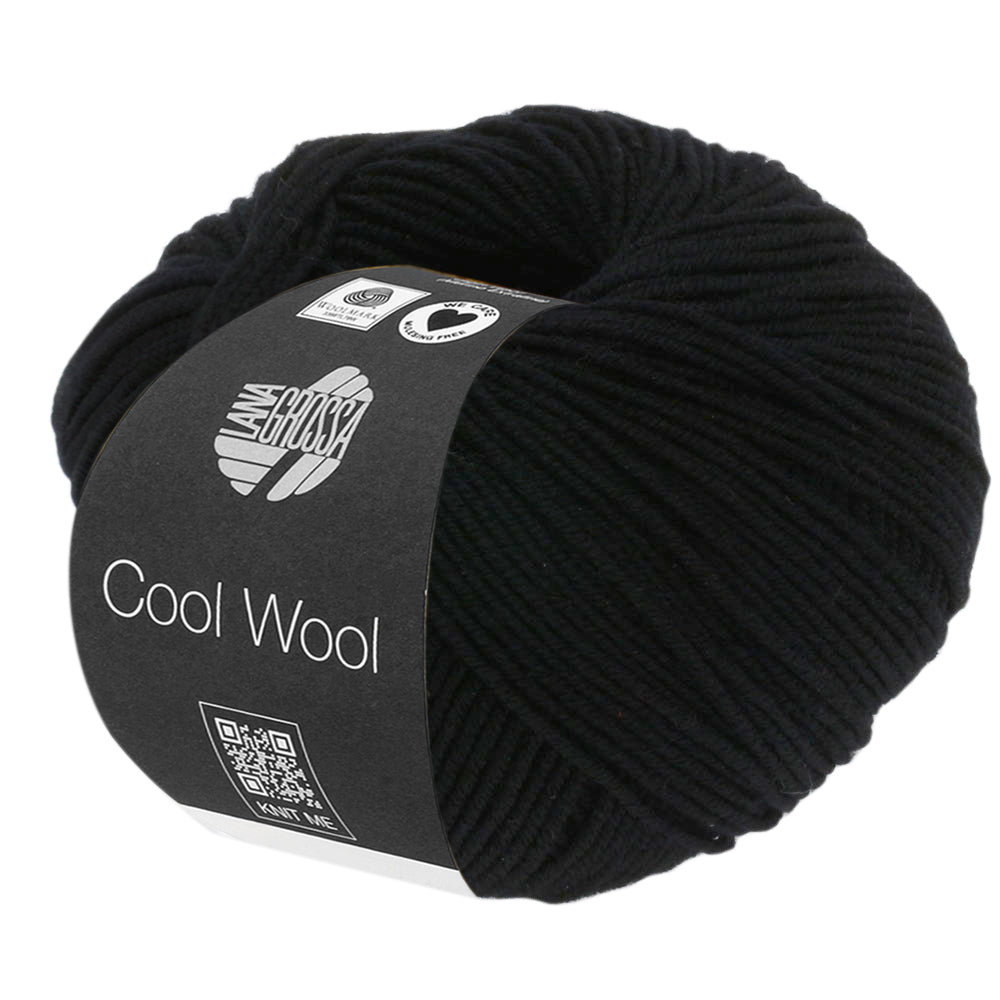 COOL WOOL - Schwarz