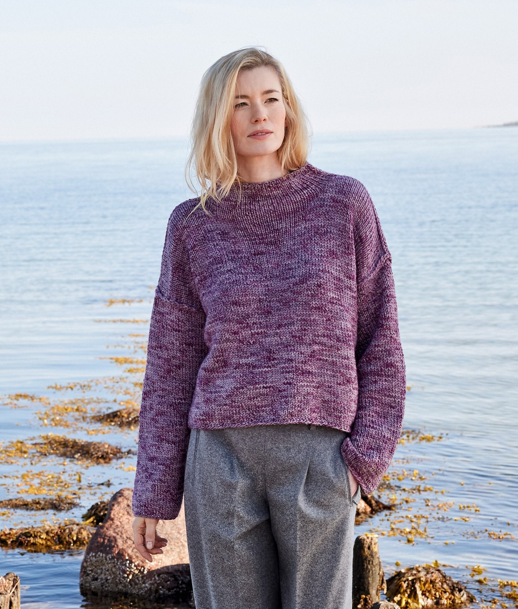 OVERSIZE-PULLOVER · VINTAGE CHUNKY