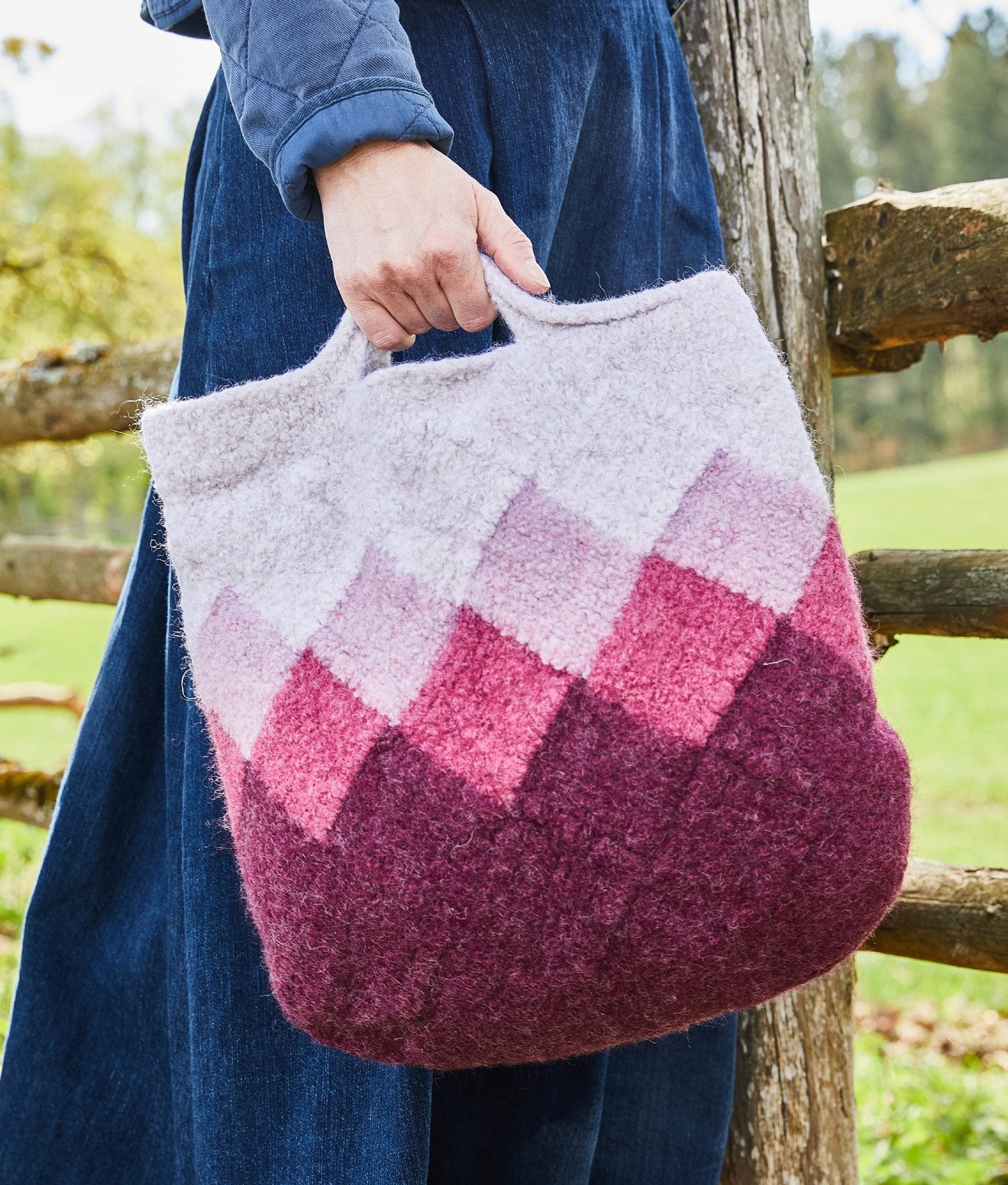 Gefilzte Tasche · Landlust Die Filzwolle