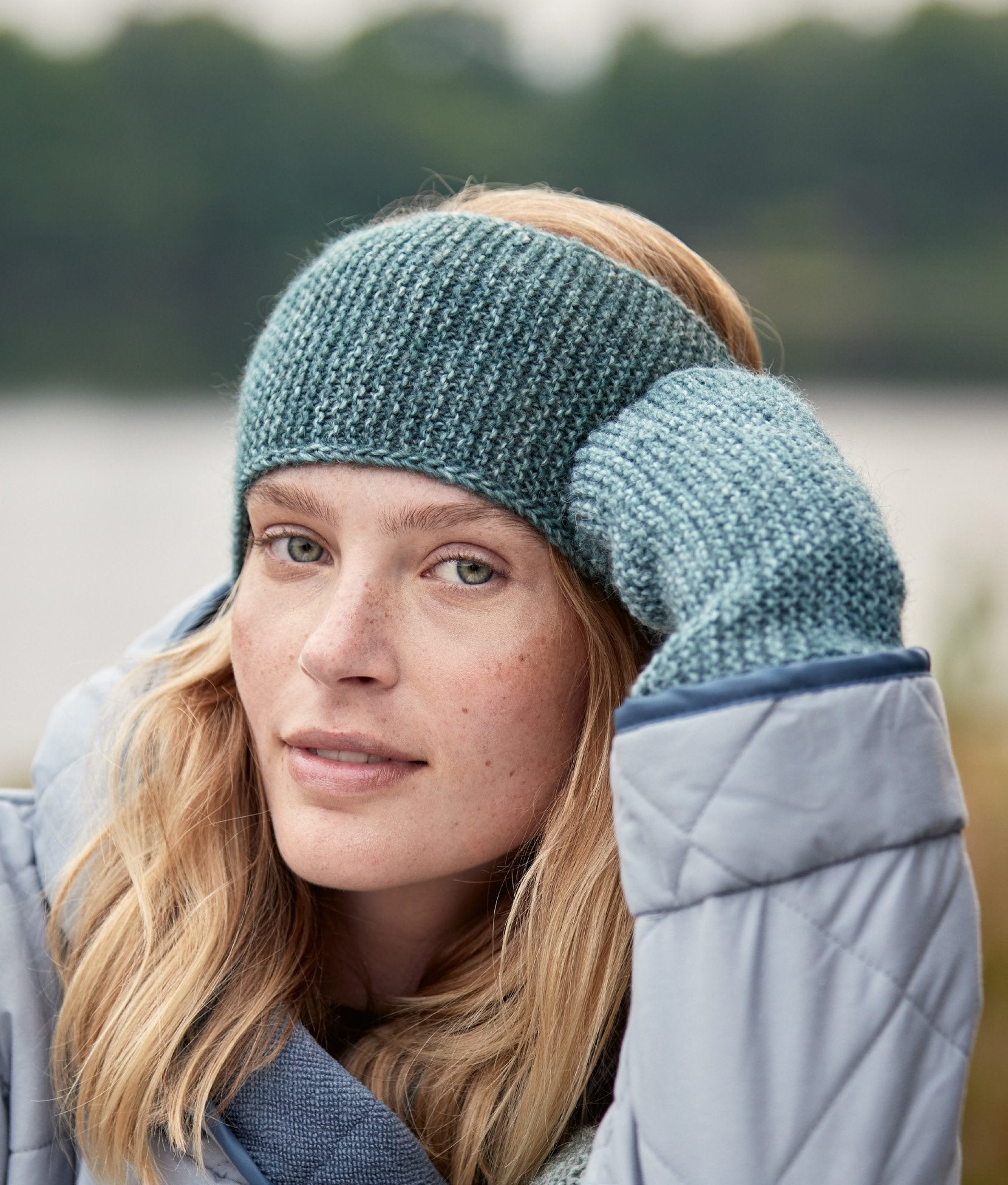 STIRNBAND · GOMITOLO ALPACA
