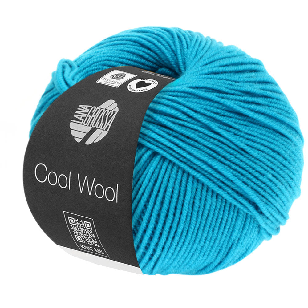 COOL WOOL - Türkisblau