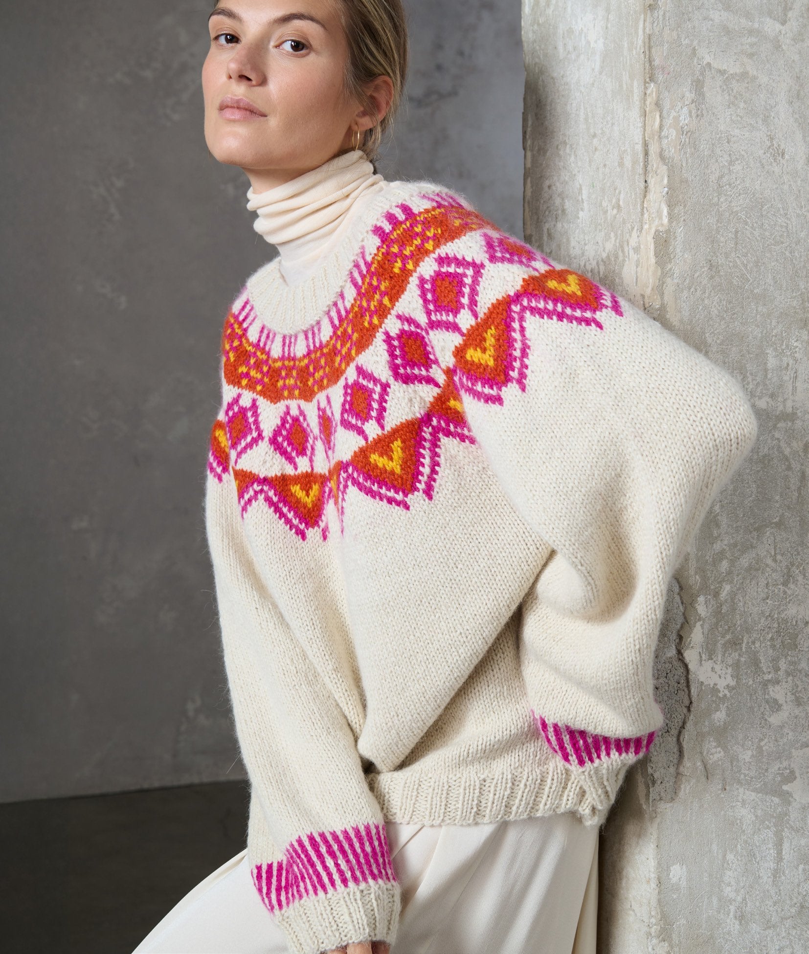 Modell 6 – Natural Lama Flyer · Natural Lama Chunky