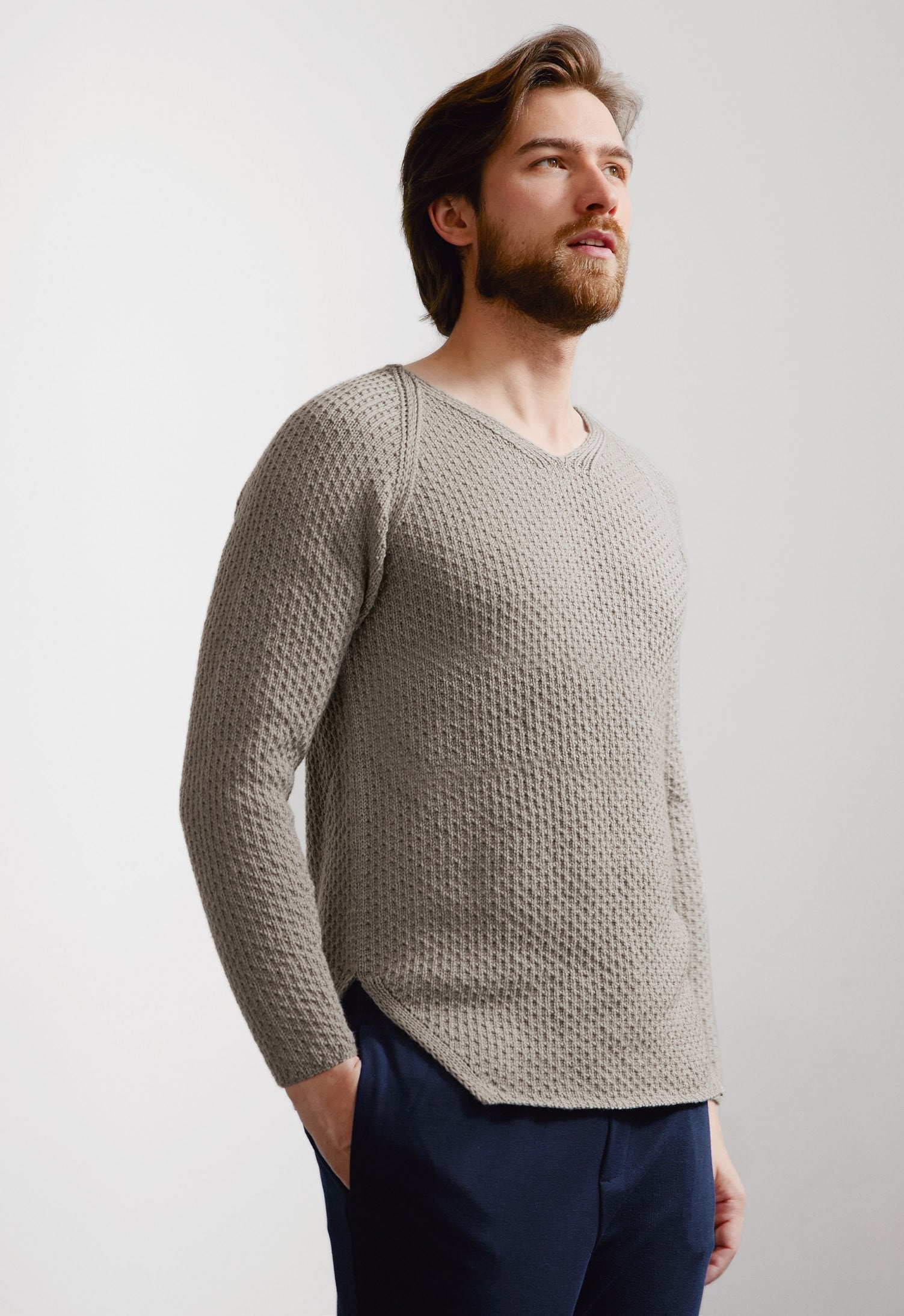 STRICK-SHIRT · COOL WOOL CASHMERE