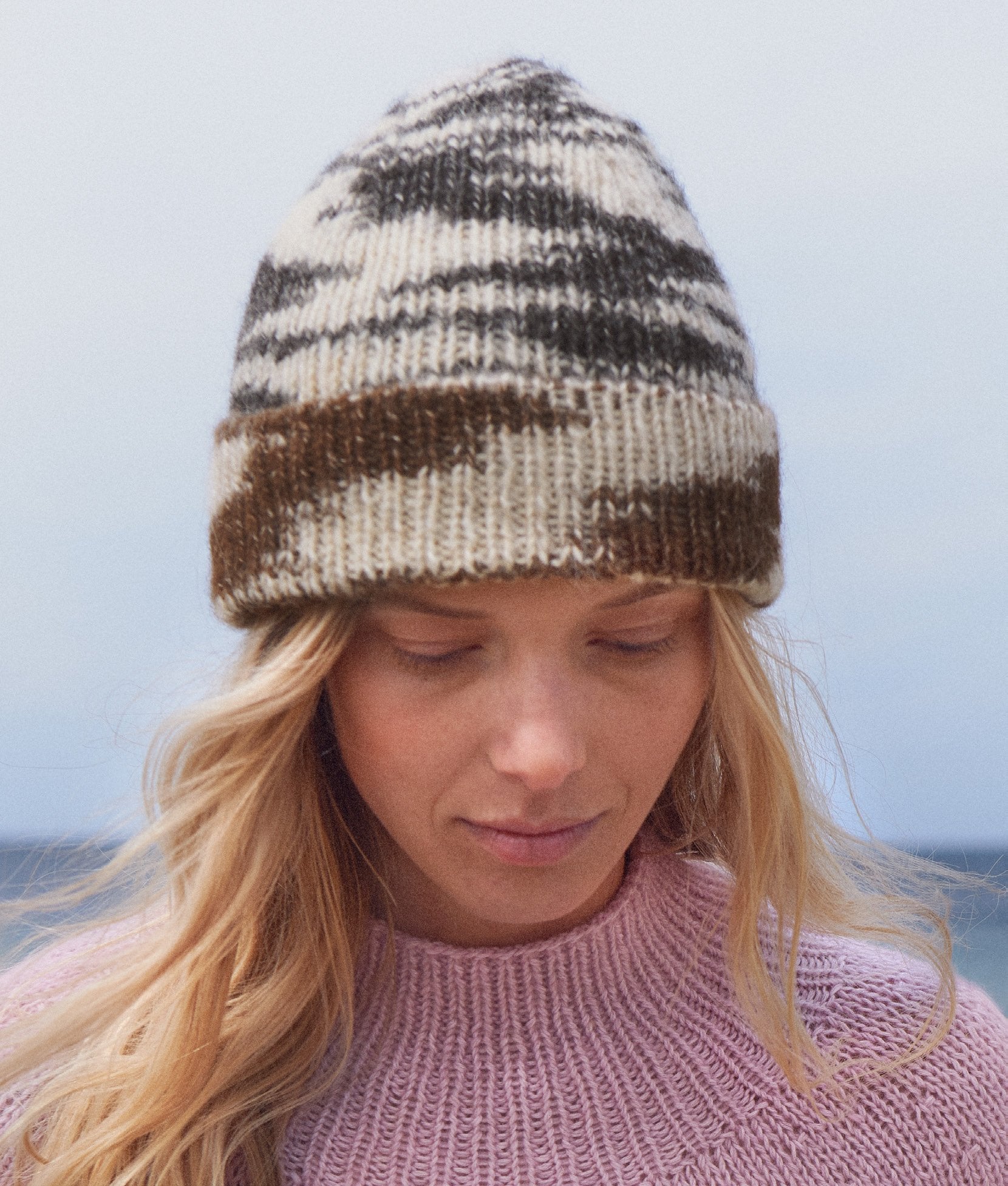 Mütze · Natural Alpaca Pelo