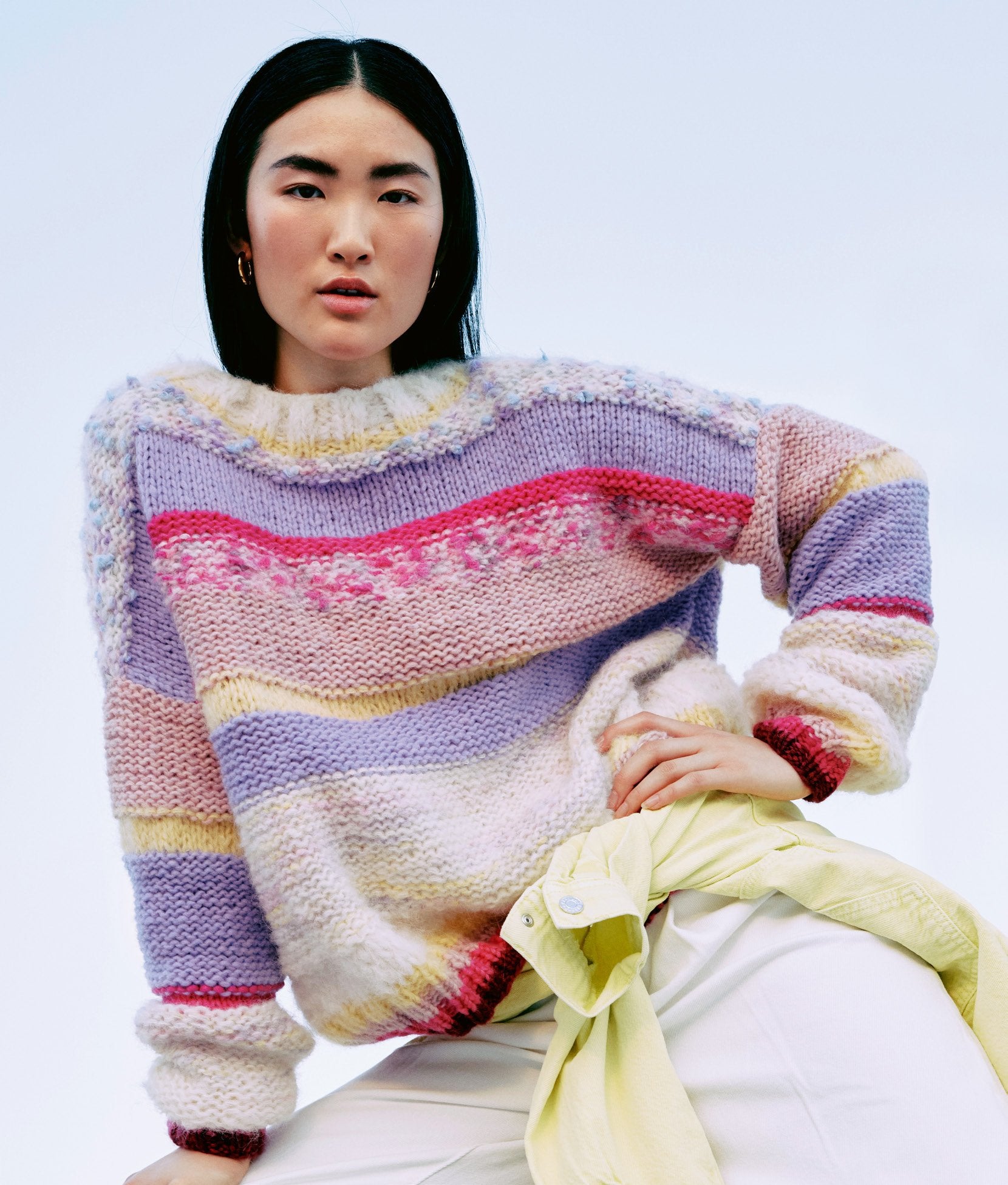Pullover · Lala Berlin Lovely Cotton, Lala Berlin Furry, Lala Berlin Brushy Print, Lala Berlin Brushy & Lala Berlin Hazy