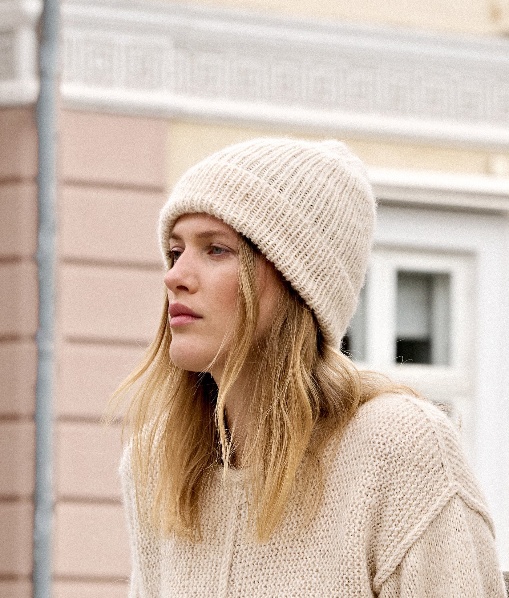 Mütze · Natural Alpaca Pelo
