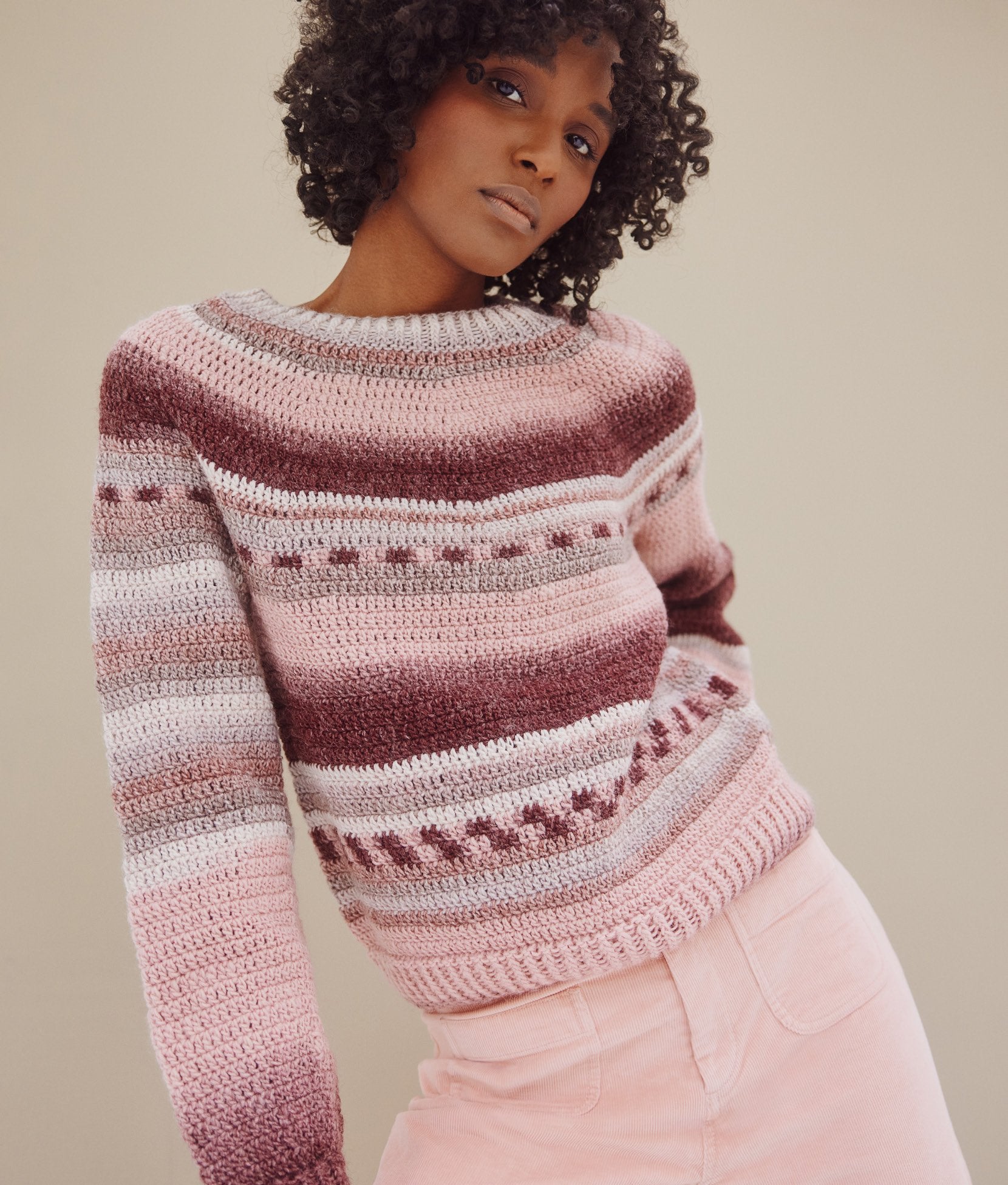 PULLOVER · GOMITOLO DIPINTO