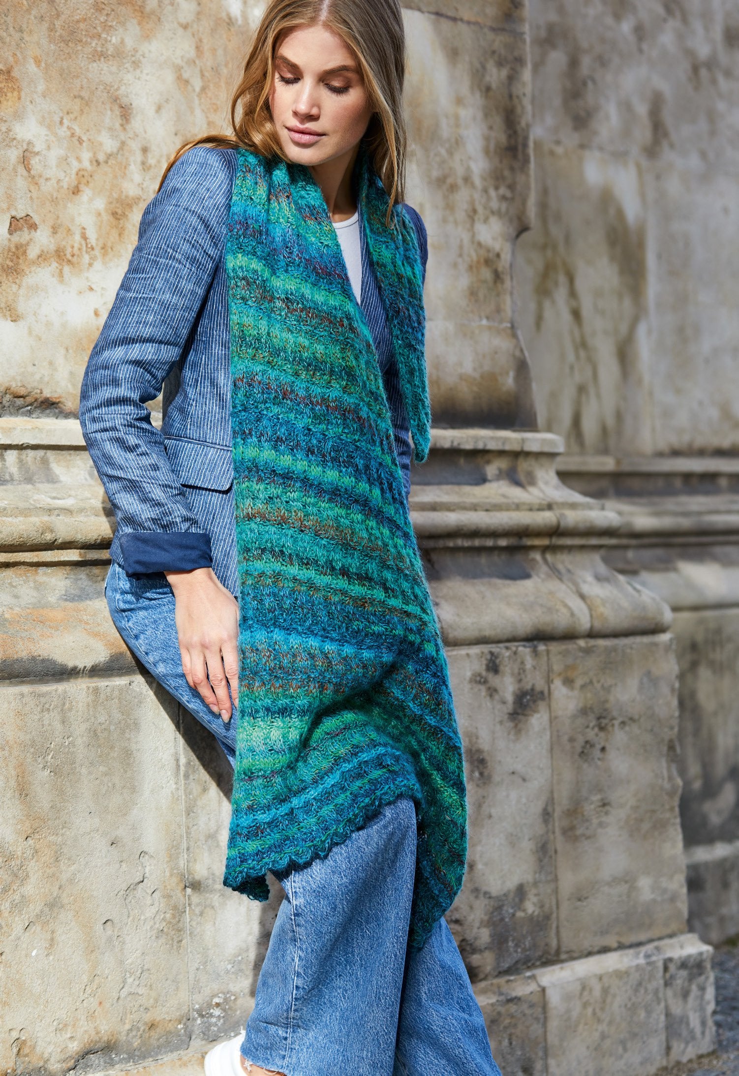DREIECKSTUCH · COLORISSIMO & SILKHAIR