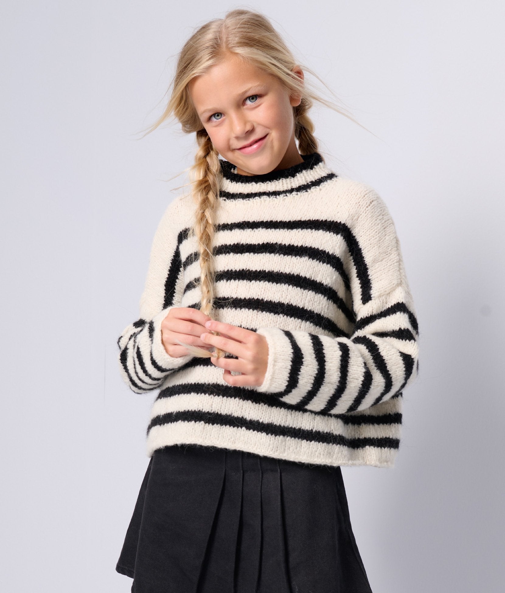 STREIFEN-PULLOVER · AIRY