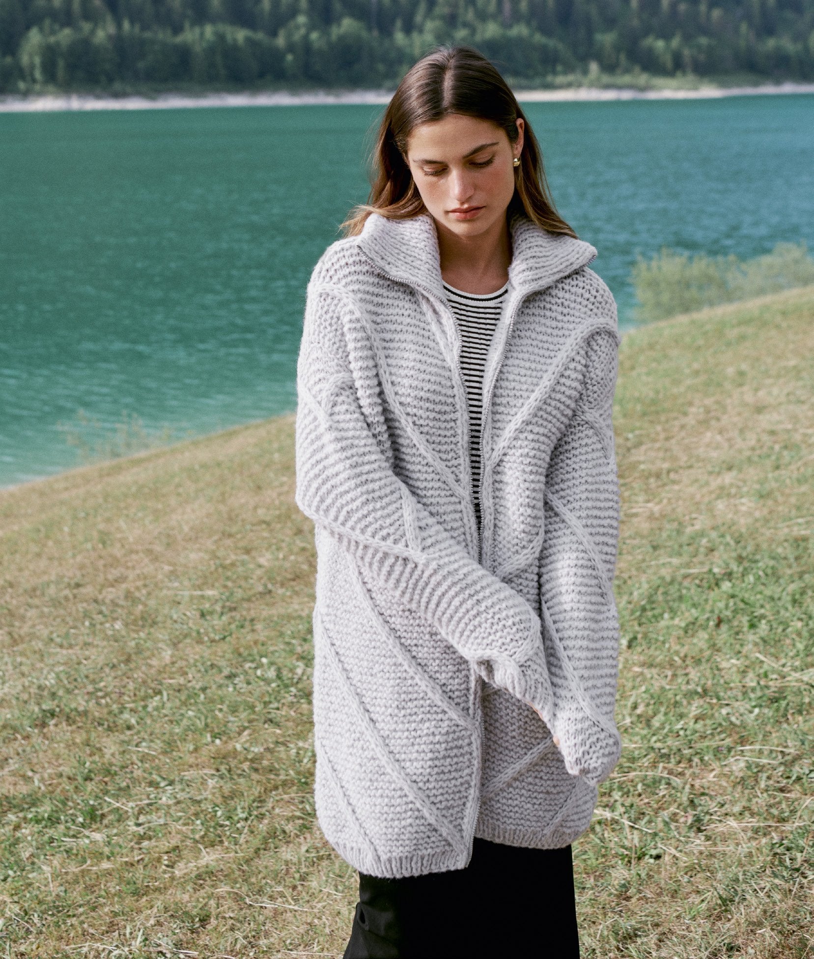 KURZMANTEL · ECOPUNO CHUNKY