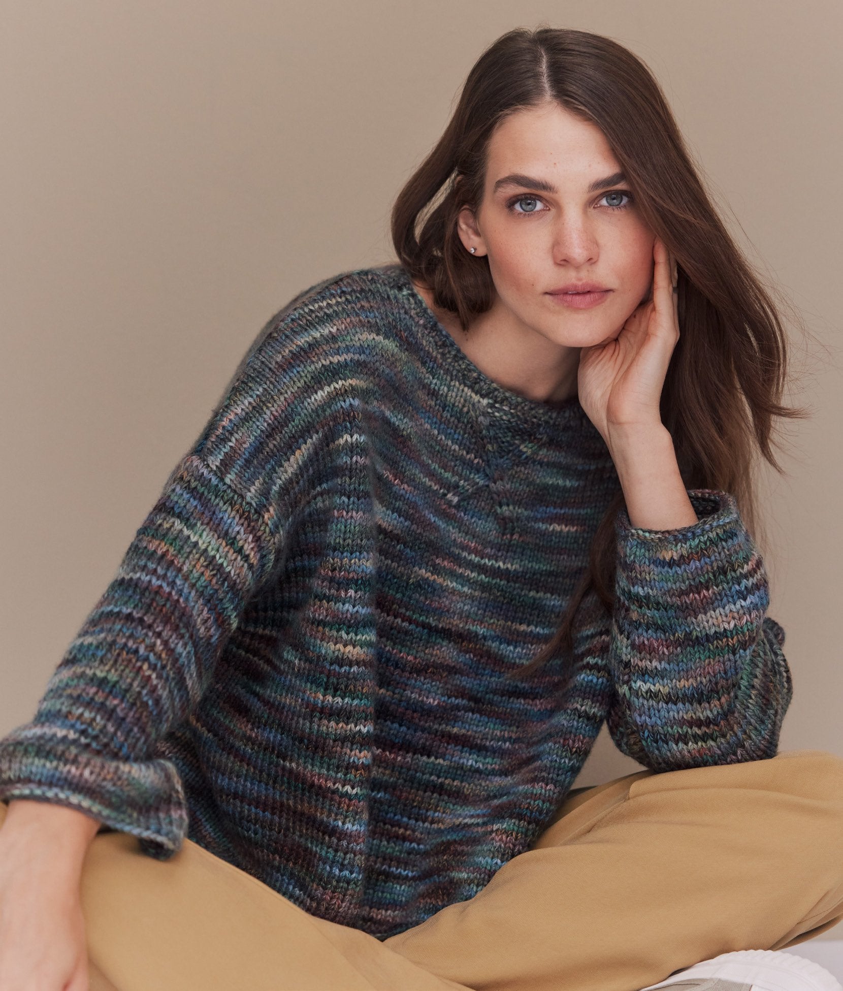 PULLOVER · COOL MERINO BIG COLOR