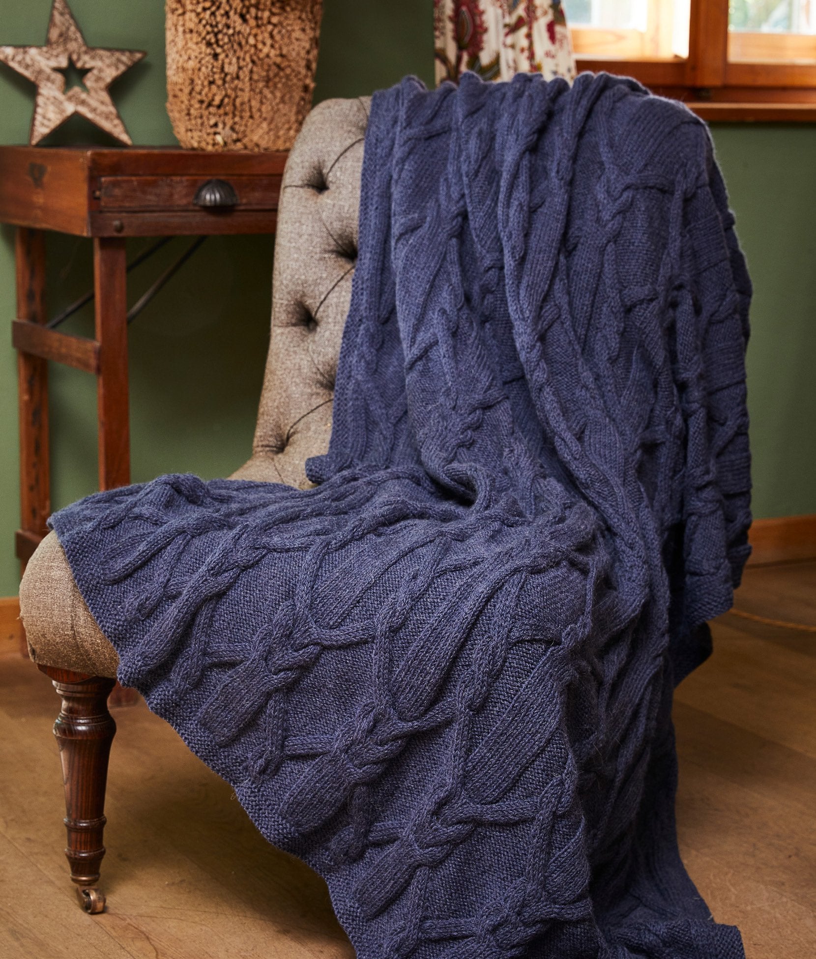 PLAID · LANDLUST ALPAKA MERINO 100