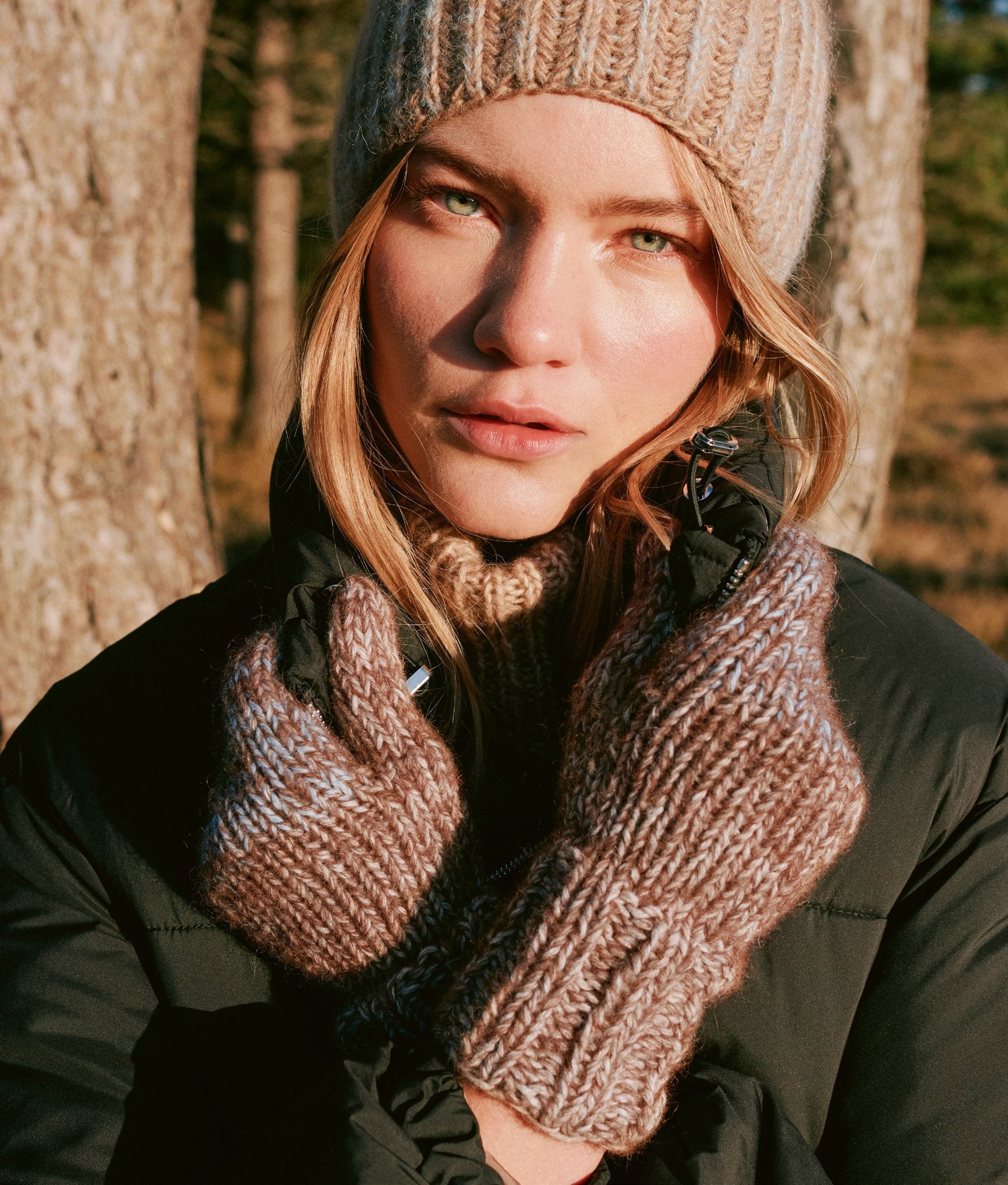 Fäustlinge · Cara & Natural Alpaca Pelo