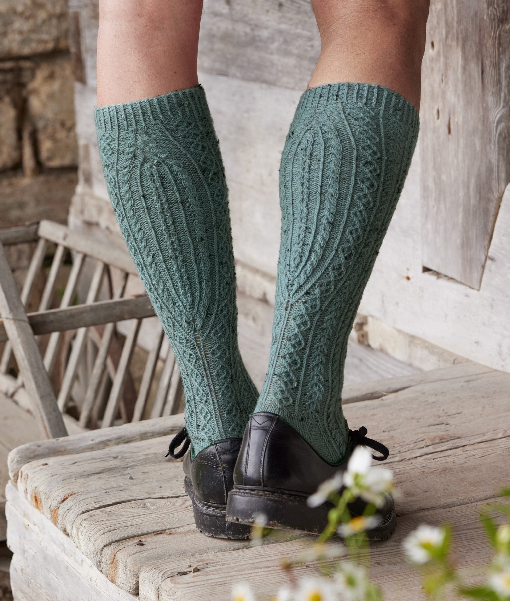 Kniestrümpfe · Meilenweit 100g Tweed