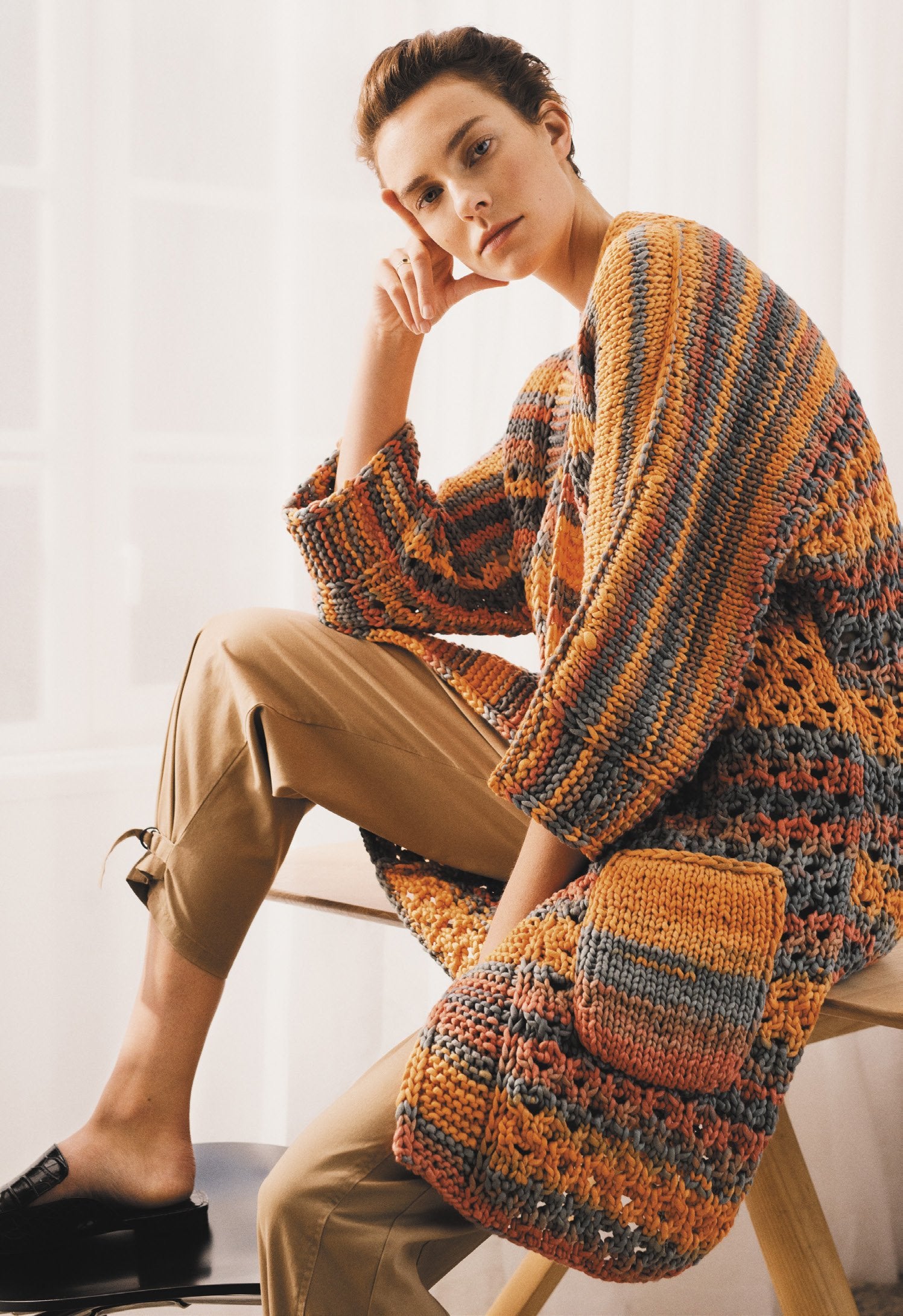 MANTEL · ABOUT BERLIN BULKY PRINT