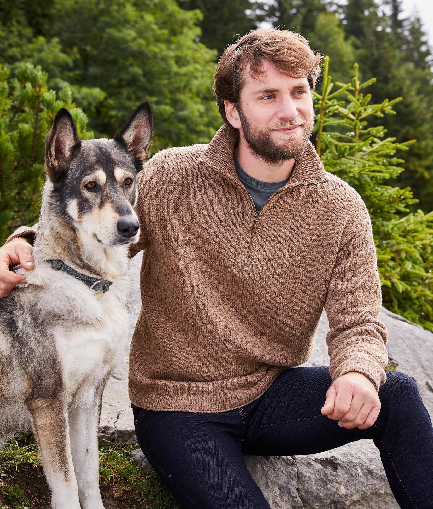 PULLOVER · LANDLUST SOFT TWEED 180