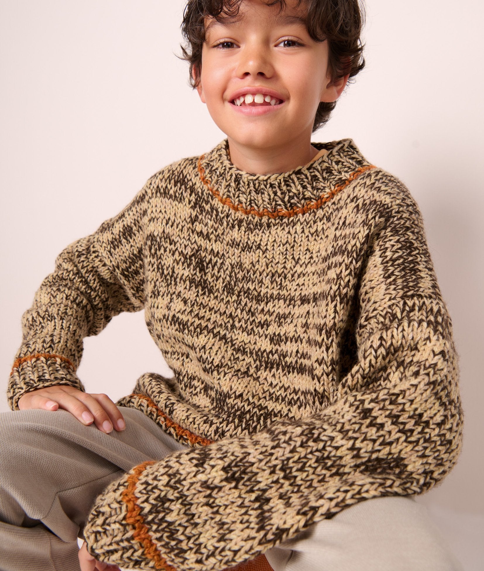 MELIERTER PULLOVER · ECOPUNO, COOL MERINO & COOL MERINO BIG