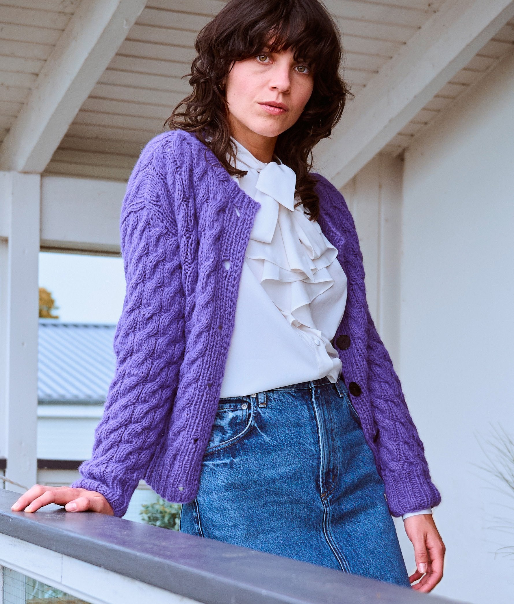 Zopfjacke · Brigitte No. 2