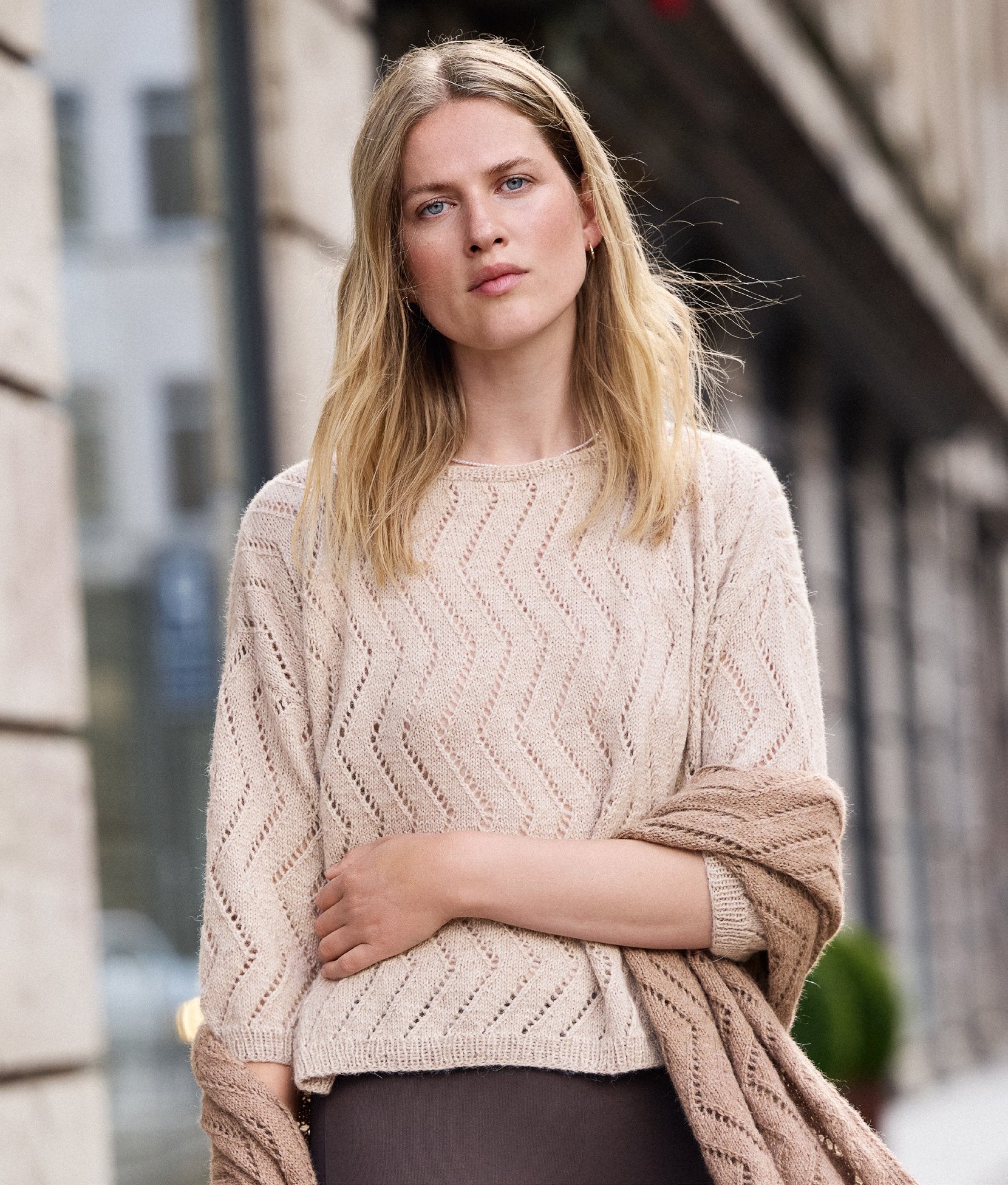 Pullover · Natural Lama Fine