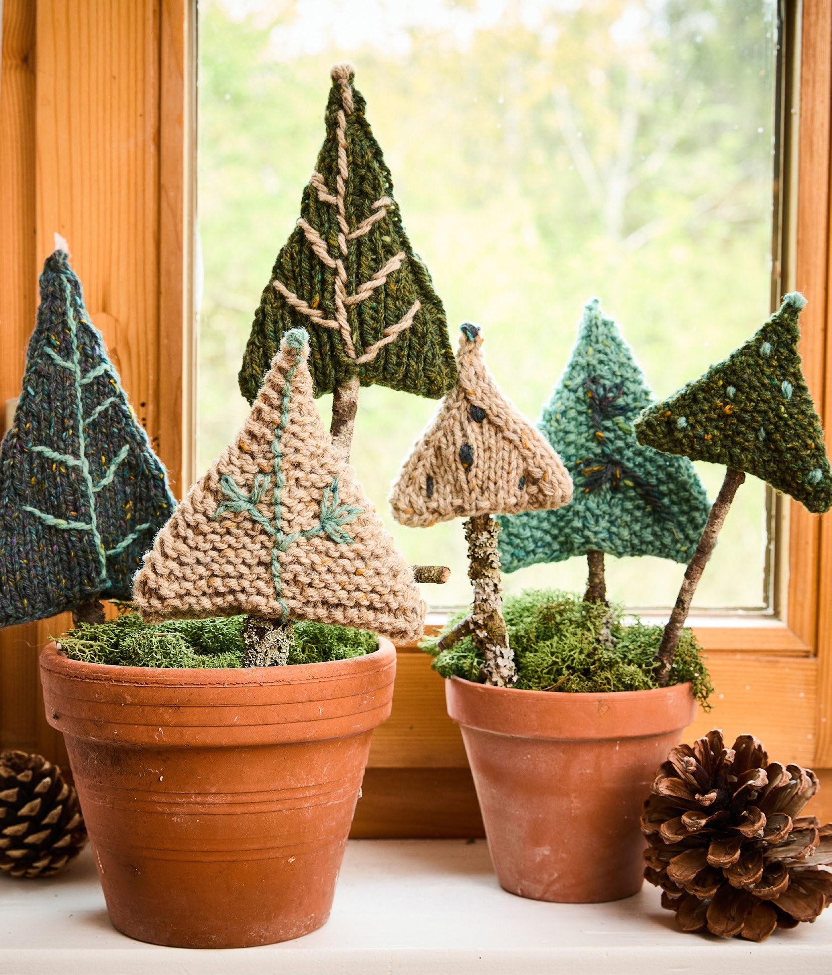 GESTRICKTE TANNEN · LANDLUST SOFT TWEED 90 & 180