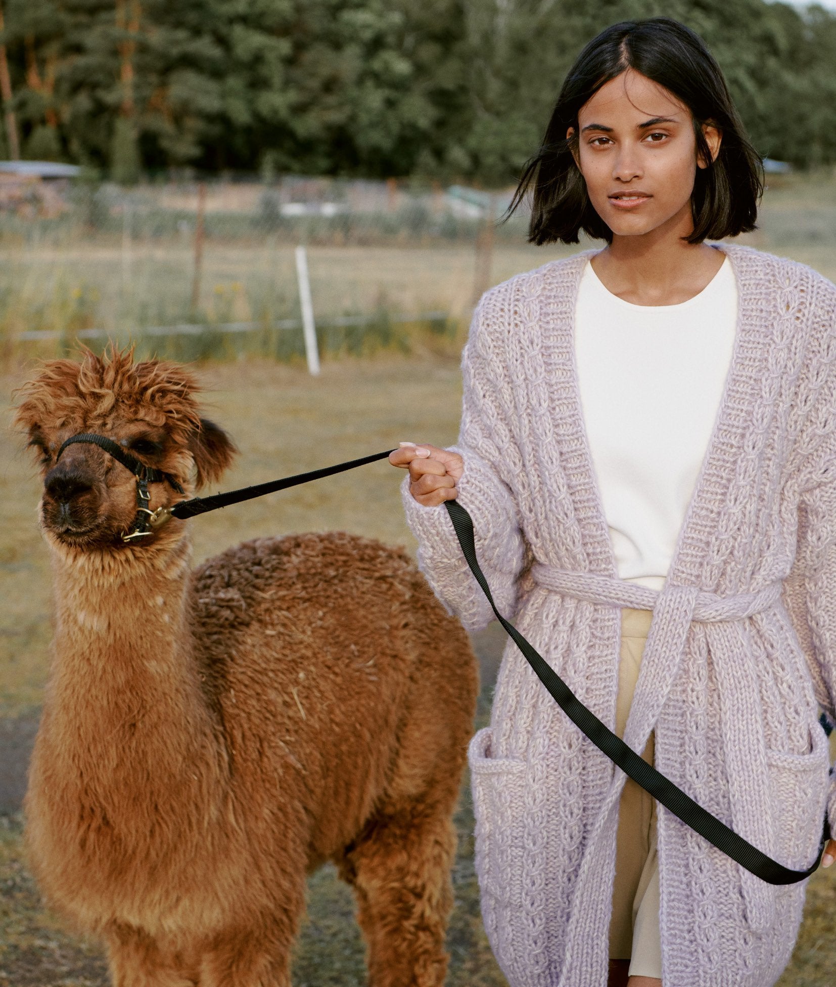 JACKE · NATURAL ALPACA PELO