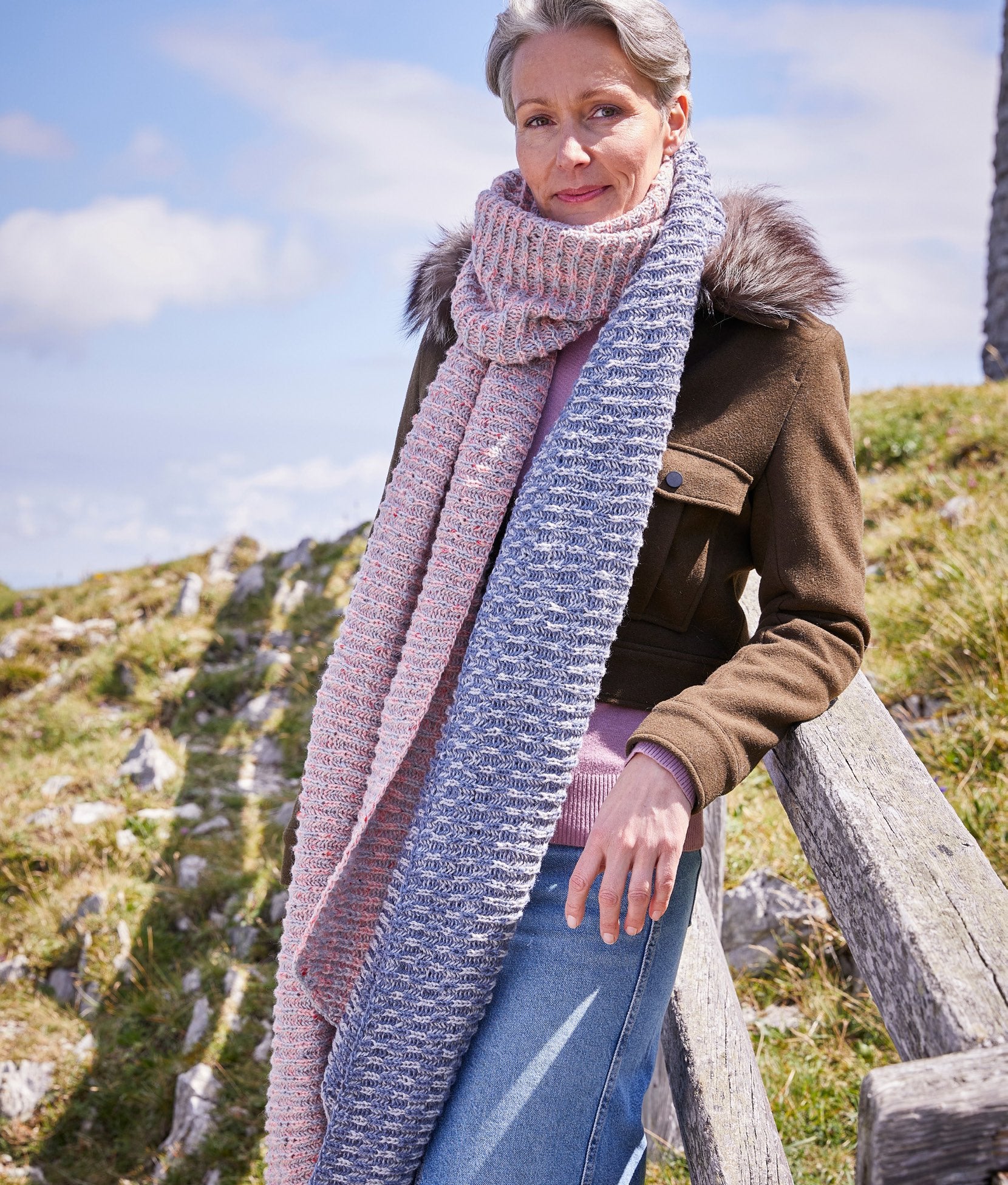 Schal · Landlust Soft Tweed 180