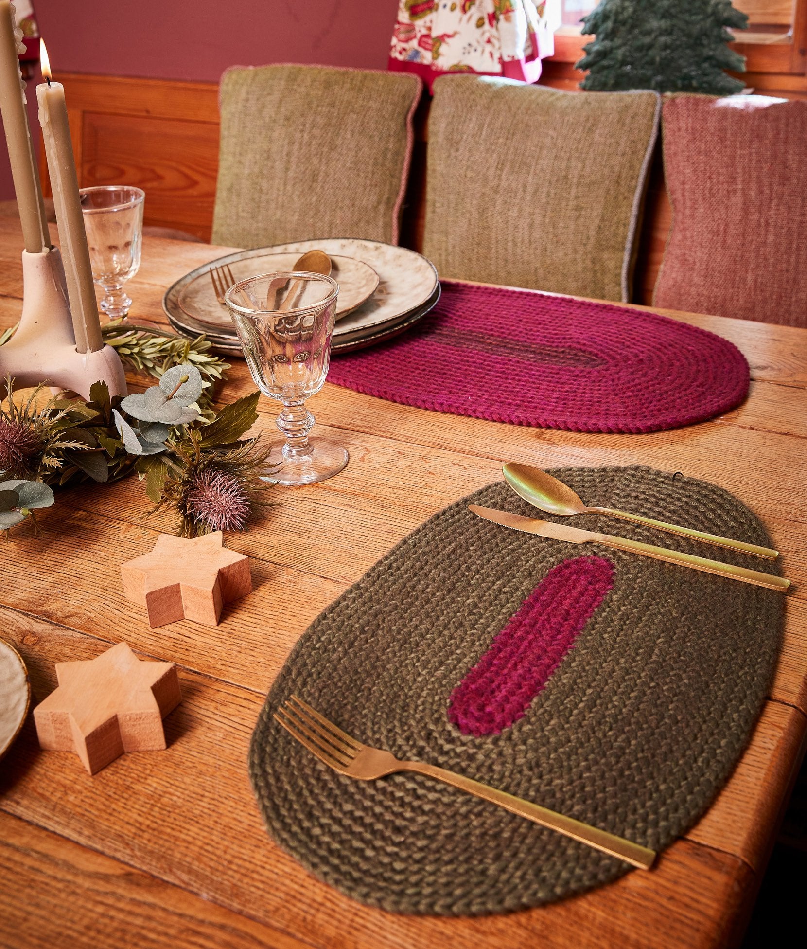 TISCHSETS · LANDLUST WINTERWOLLE